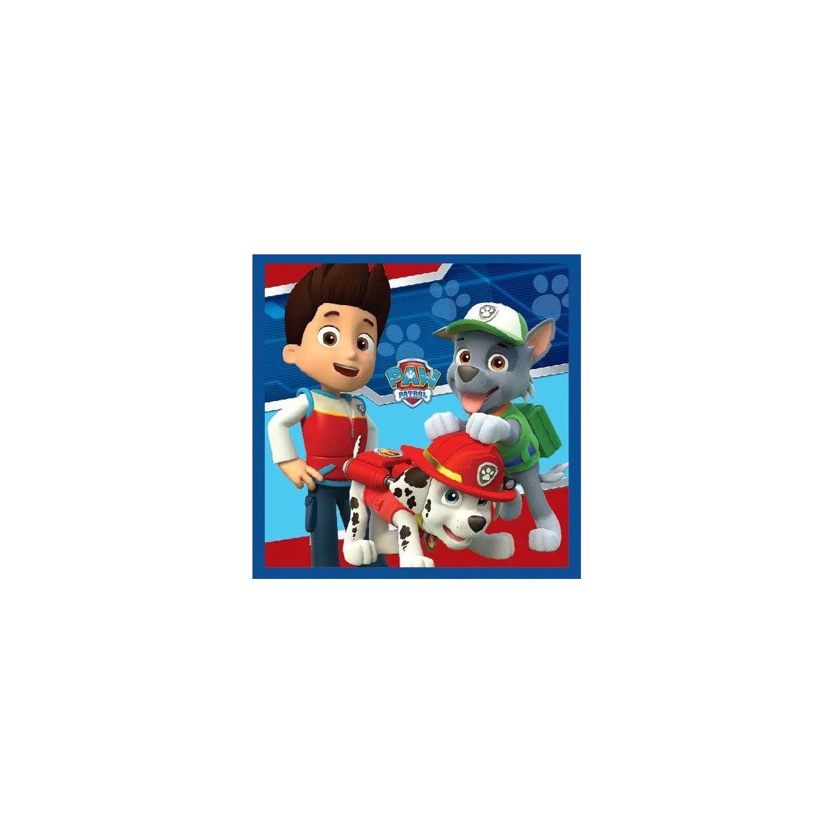 PAW PATROL Badetücher Paw Patrol Magisches Handtuch Gesichtstuch, Handtuch 30x30cm, Baumwolle (1-St)