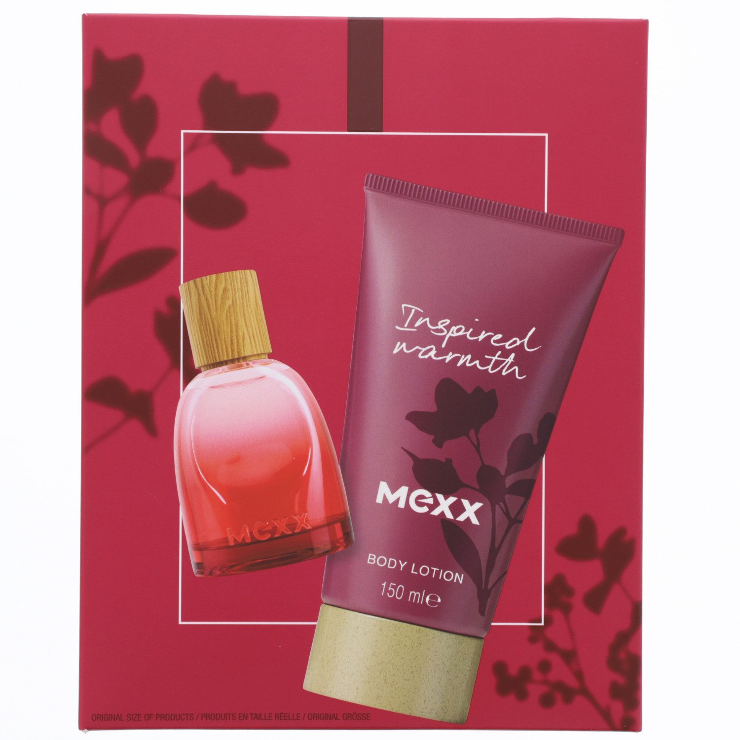 Mexx Eau de Parfum Mexx Inspired Warmth Geschenkset mit Eau de Parfum 30ml und Körperloti