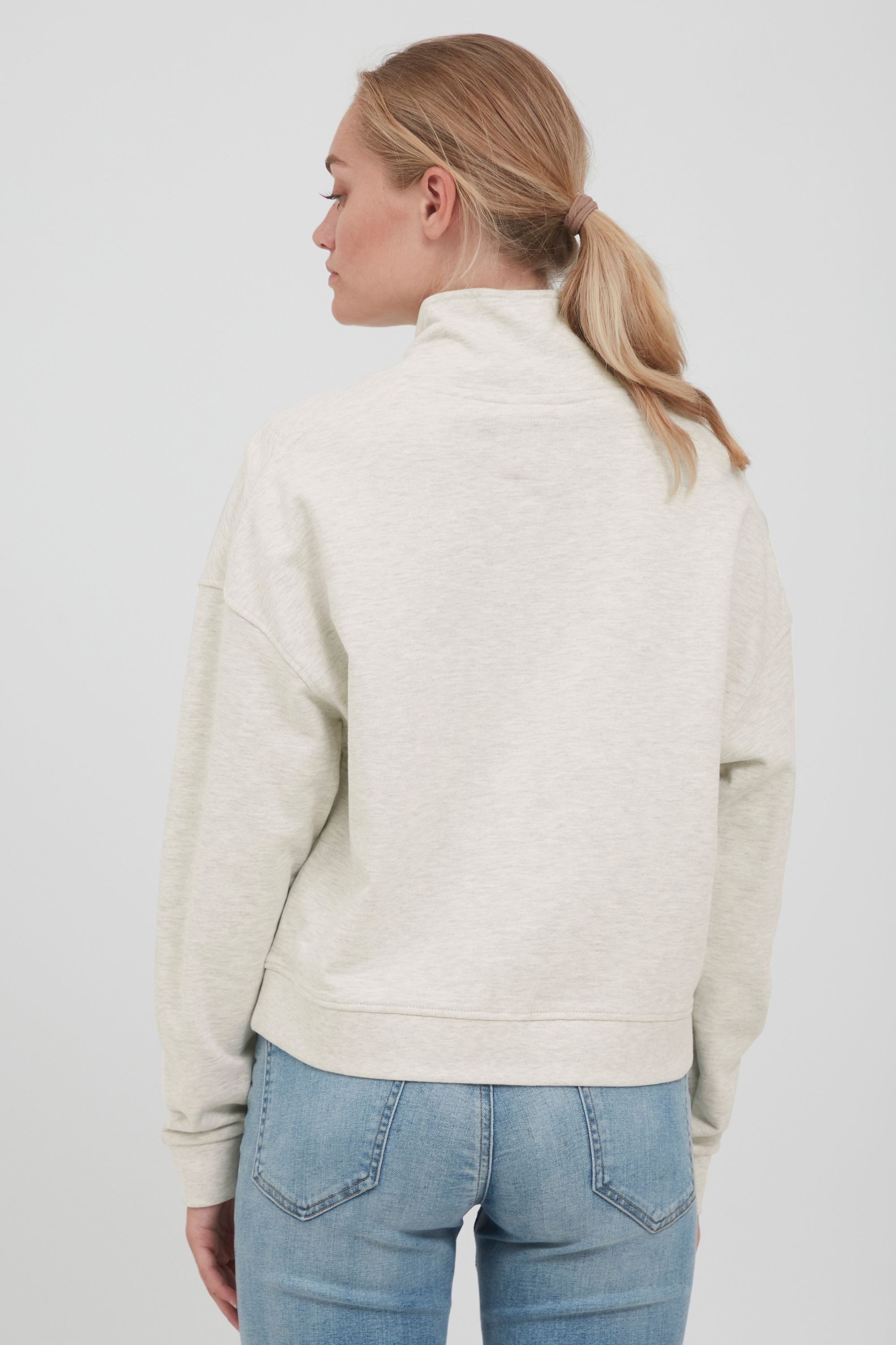 OXMO Troyer OXGrethe Sweatpullover mit Stehkragen / Troyer