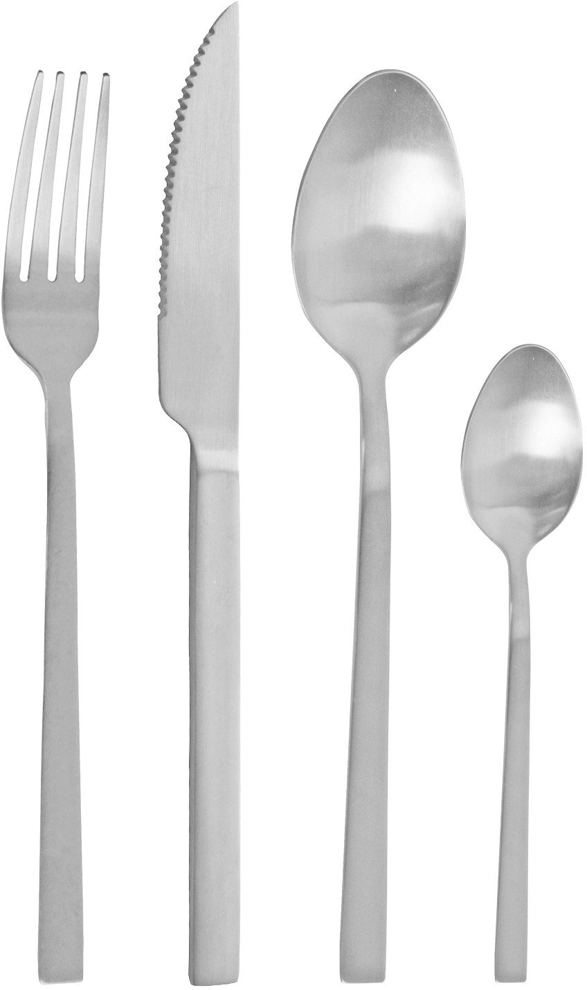 PINTINOX Besteck-Set DUKE (24-tlg), 6 Personen, Edelstahl 18/0, in moderner und zeitloser Formgebung