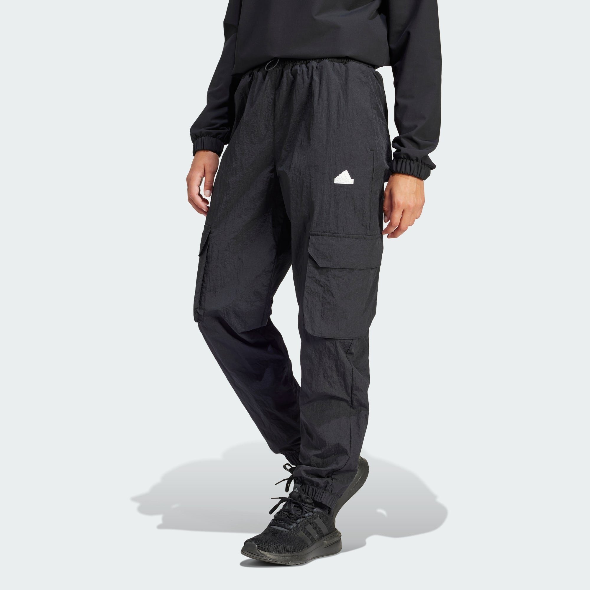 ESCAPE CITY adidas CARGOHOSE Black Sportswear Jogginghose