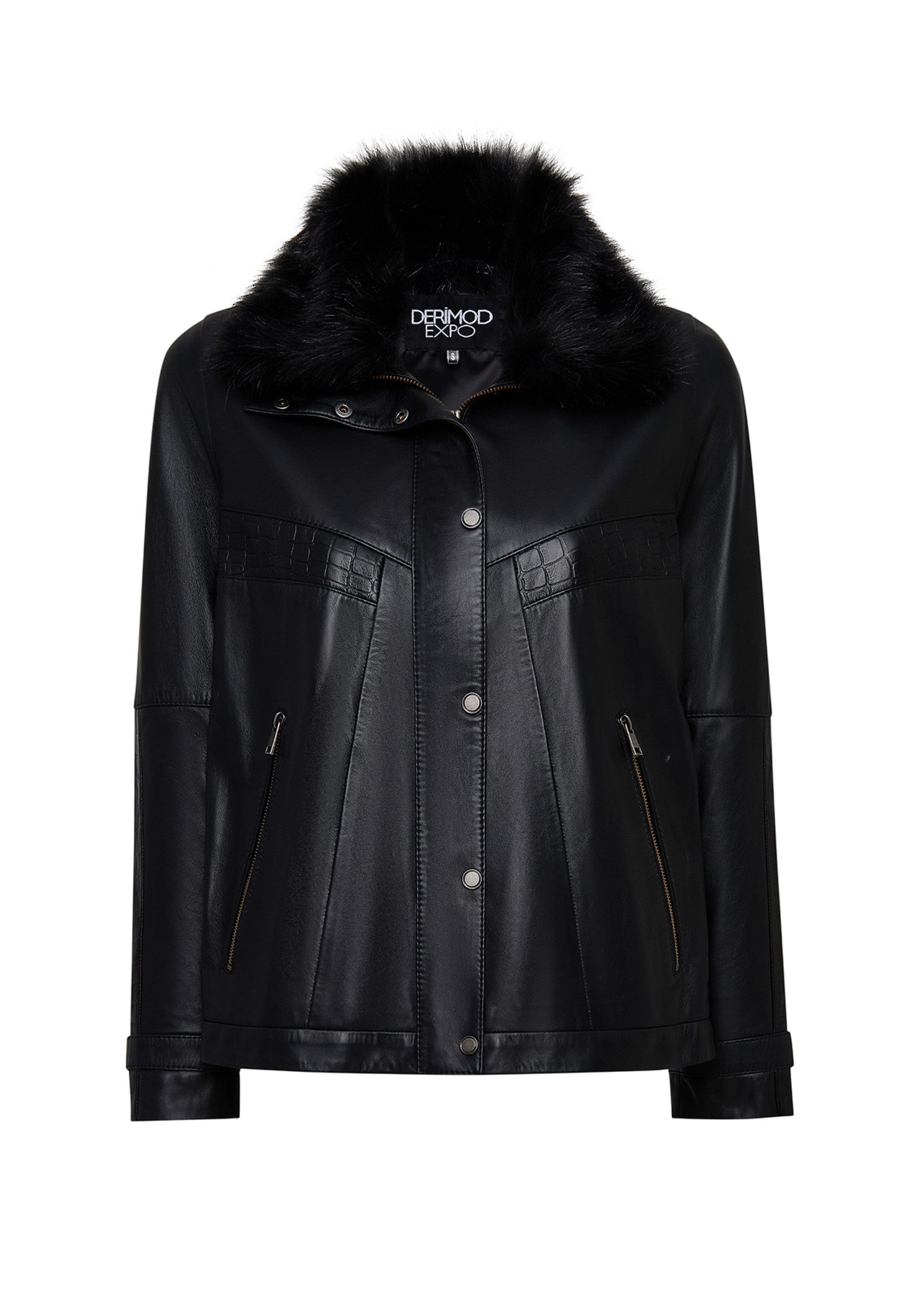 Derimod Lederjacke Hannah Oversize Lederjacke