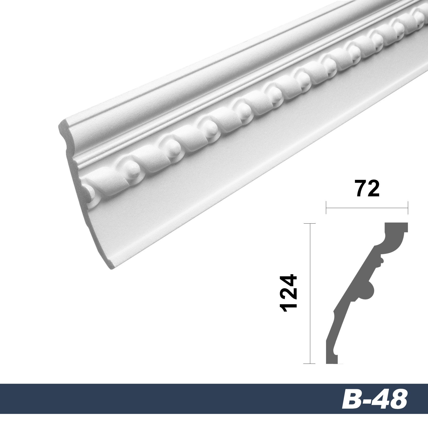 marbet design Stuckleiste B-48, Max Paket günstig online kaufen