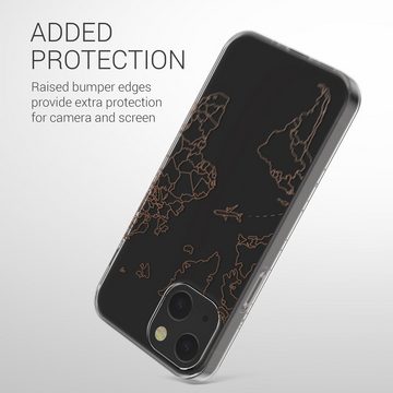 kwmobile Handyhülle Hülle für Apple iPhone 13, Handyhülle Silikon Case - Schutzhülle Handycase