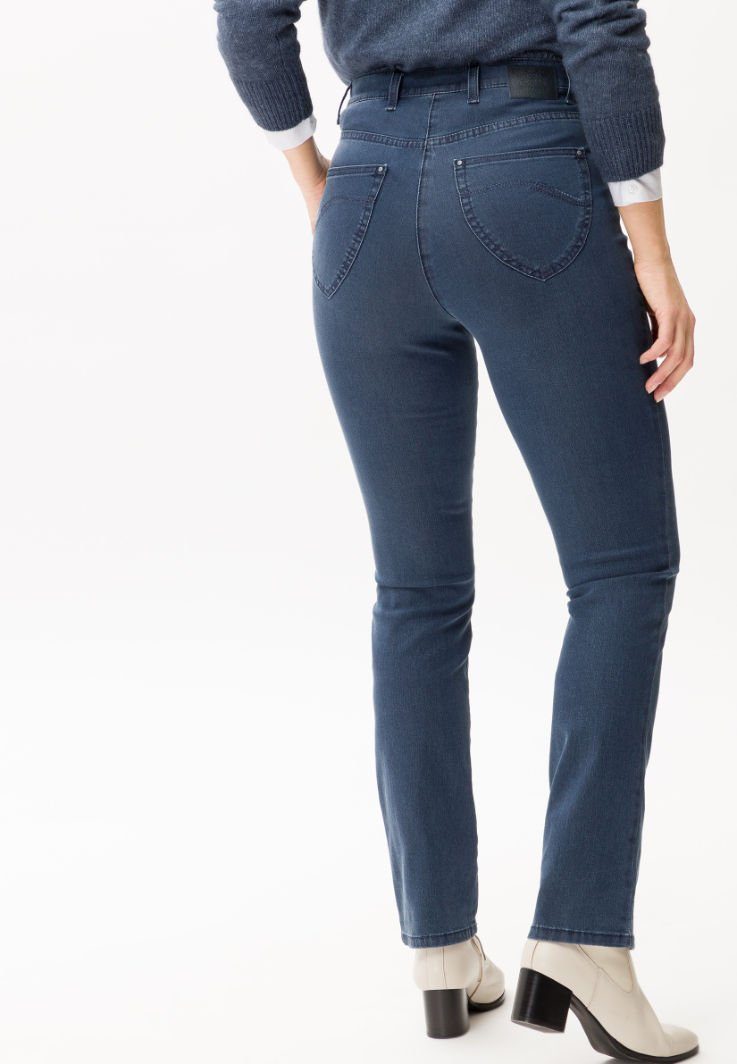 RAPHAELA by BRAX 5-Pocket-Jeans Style stein INA FAY