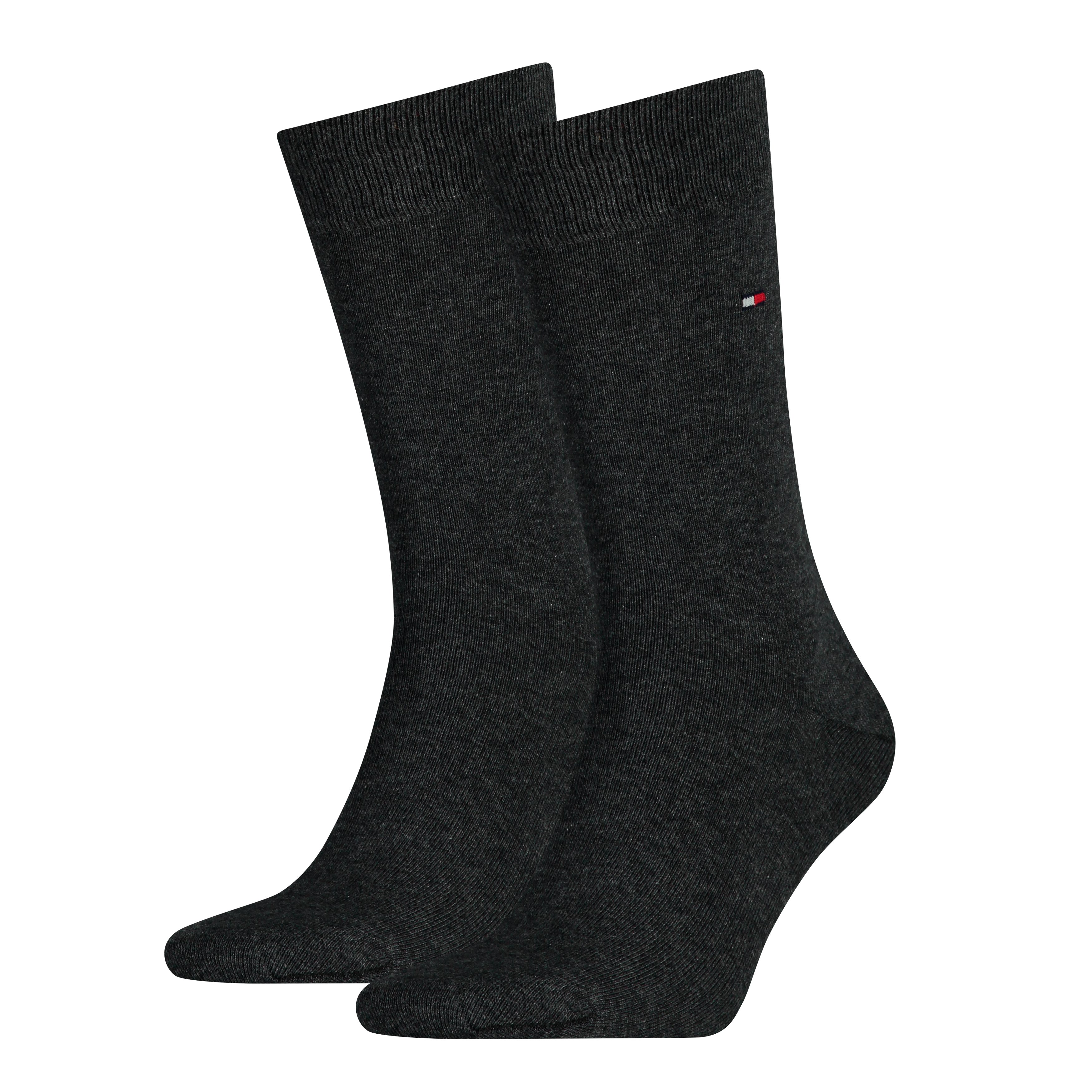 Tommy Hilfiger Socken TH MEN SOCK CLASSIC 2P (2 Paar) Mit eingestricktem Flag-Logo