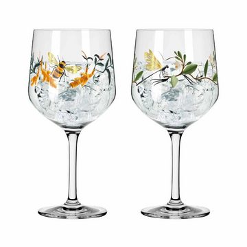 Ritzenhoff Glas Botanic Glamour Gin-Gläser 720 ml 2er Set, Glas