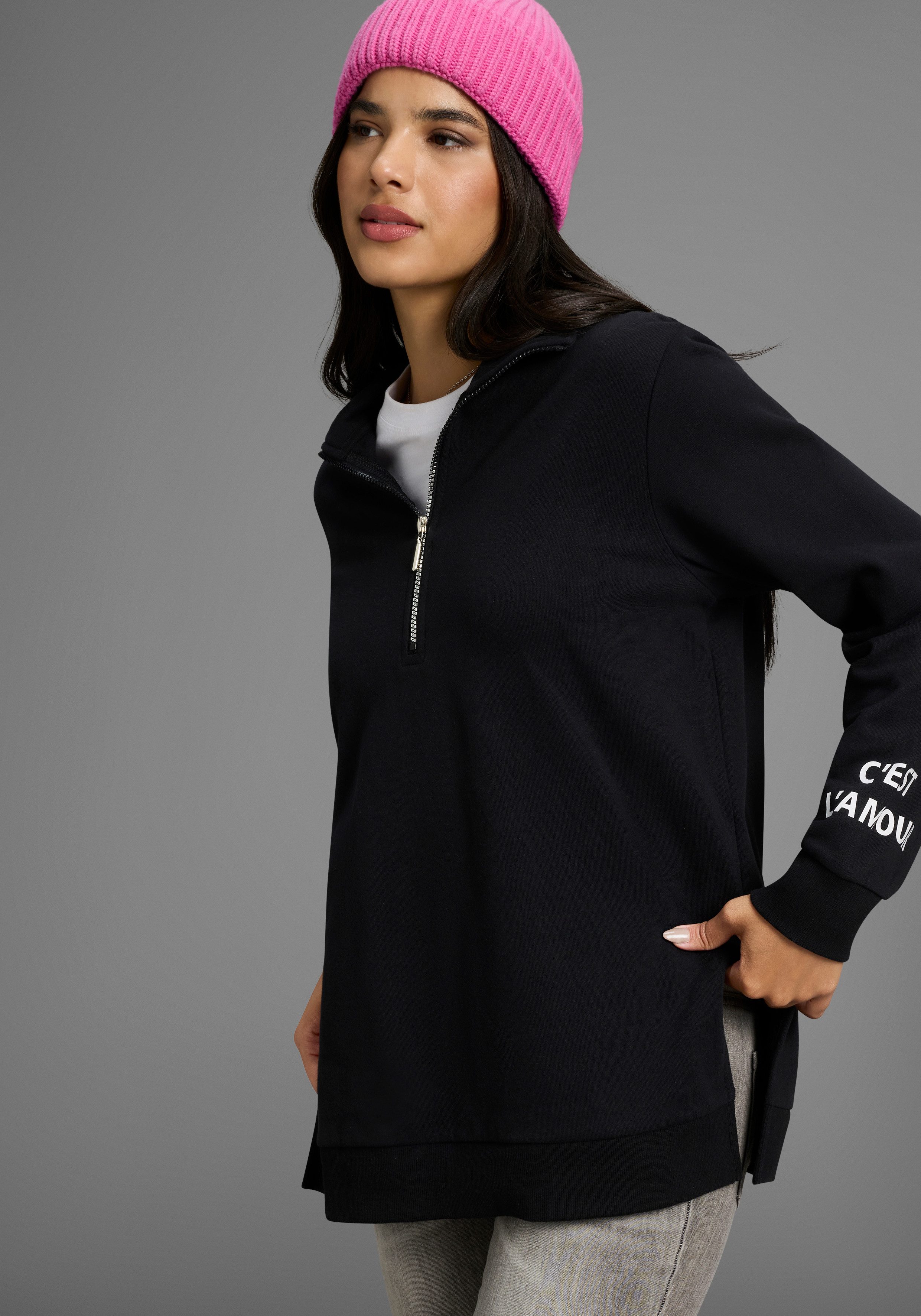 Laura Scott Longsweatshirt in großen Größen günstig online kaufen