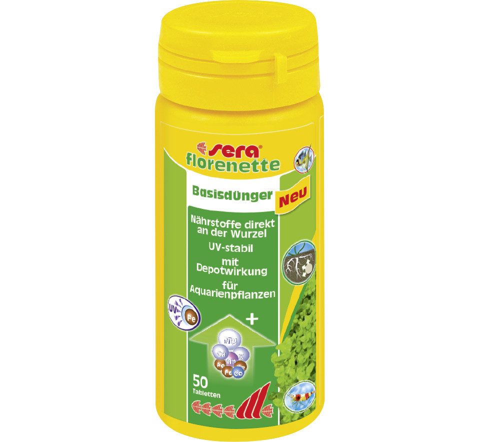 Sera Pflanzendünger Sera Dünger für Aquarienpflanzen florenette 50
