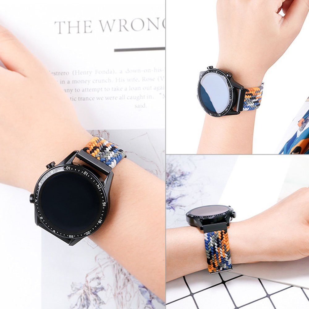 BTTO Uhrenarmband Nylonband Elastisches Armband 20 mm/22 mm, 6 Farben Uhren günstig online kaufen