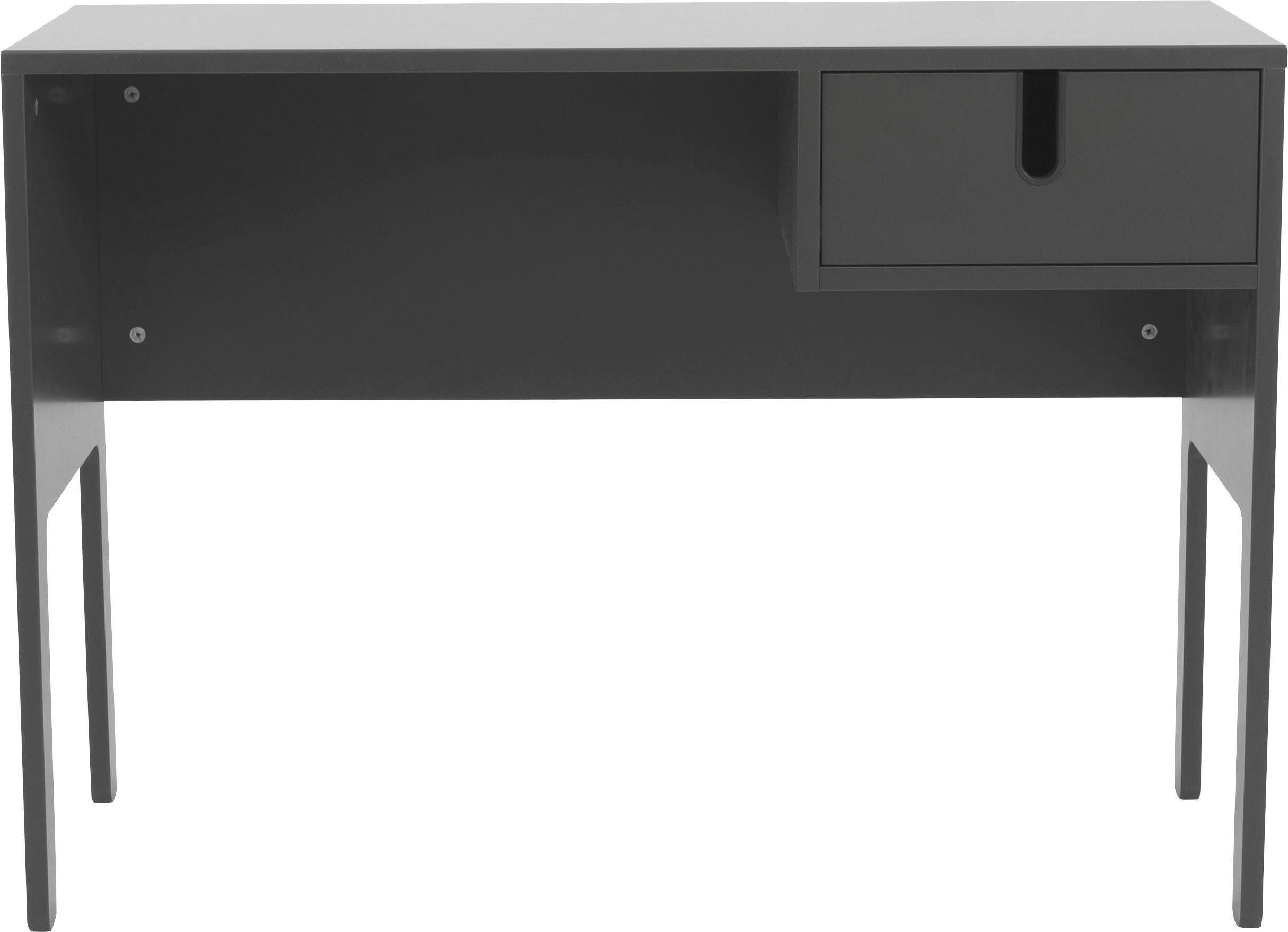 Tenzo Schreibtisch UNO, mit 1 grau Toulouse Tenzo von Olivier By Design Schublade
