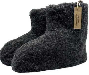 em-ka Hüttenschuhe Schurwolle Winter Warme Wollsocke Hausschuhe Hausschuh Hausschuh Damen, Herren, Lamwolle, Schafwolle, Naturprodukt, Hausstiefel, Fußwärmer