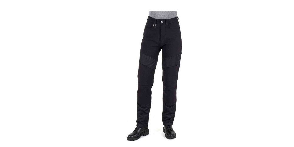 KNOX Motorradhose Urbane Pro Damen Motorrad Textilhose Knieprotektoren enthalten