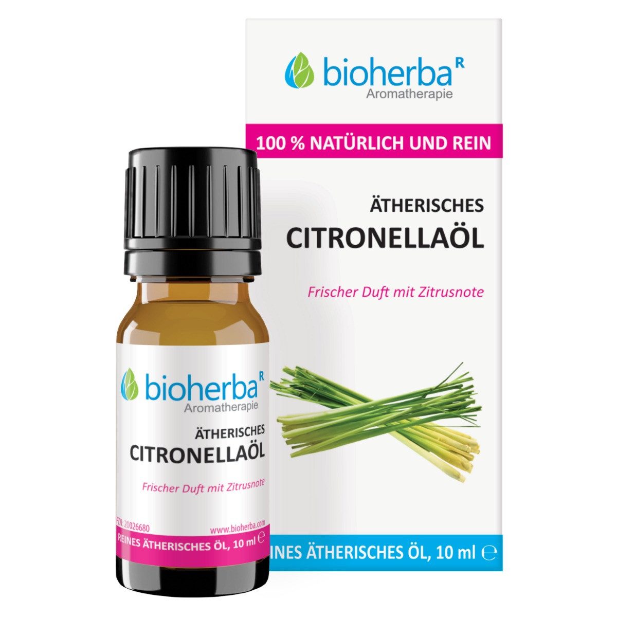BIOHERBA R Pflege-Set Bioherba Ätherisches reines Citronellaöl 10 ml