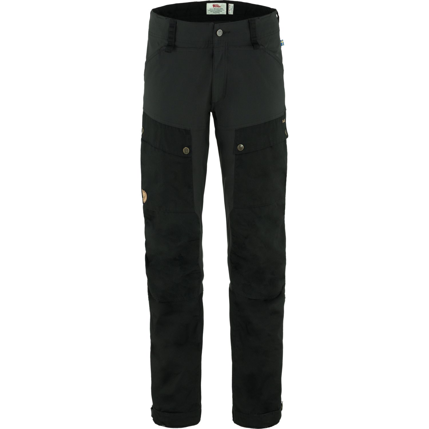 Fjäll Herren Keb Black Trousers Räven Fjällräven Trekkinghose