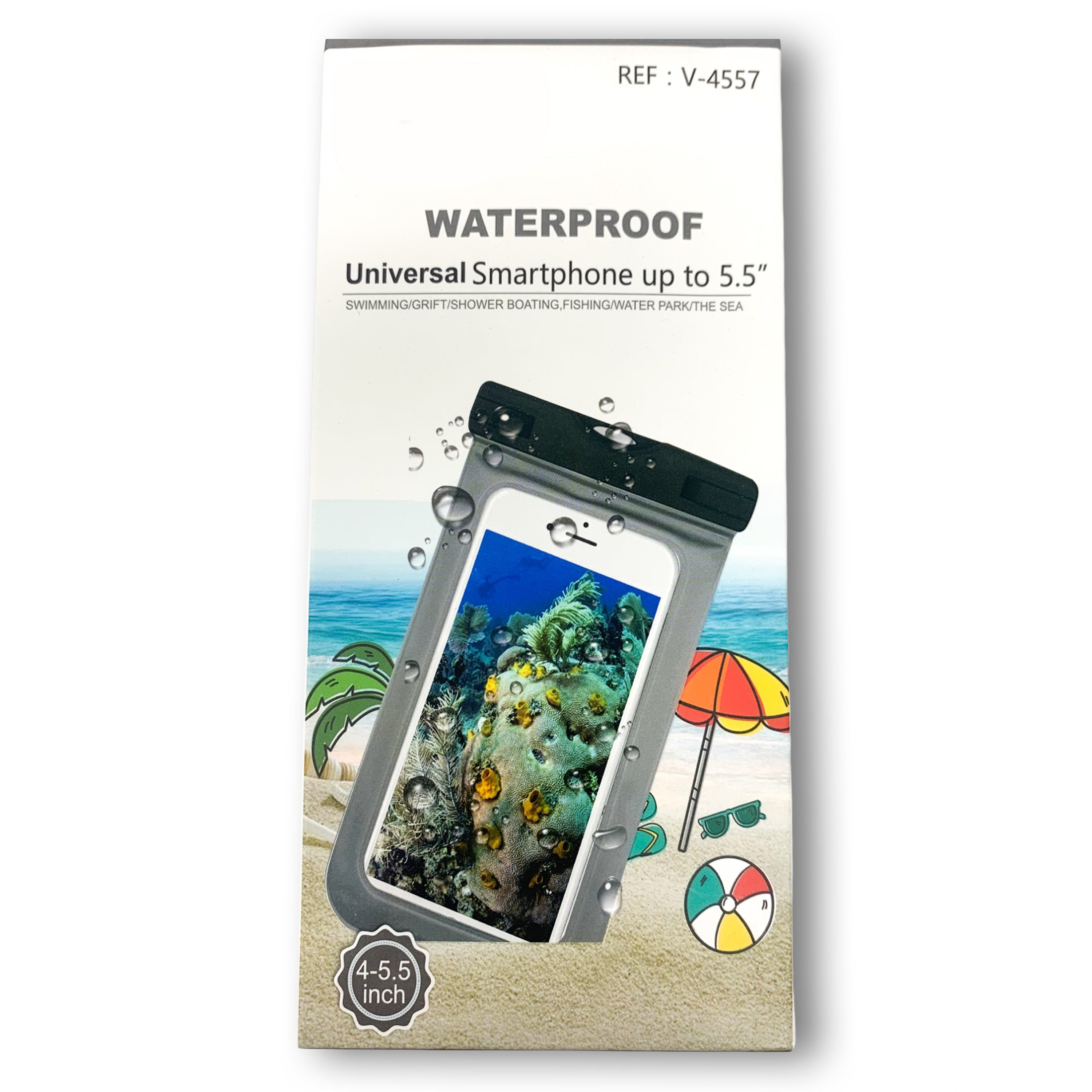 H-basics Handytasche Umhängeband Schwarz Handy - für Schmutz, Hülle Tasche Smartphones Wasserdichte Schnee, alle Sand