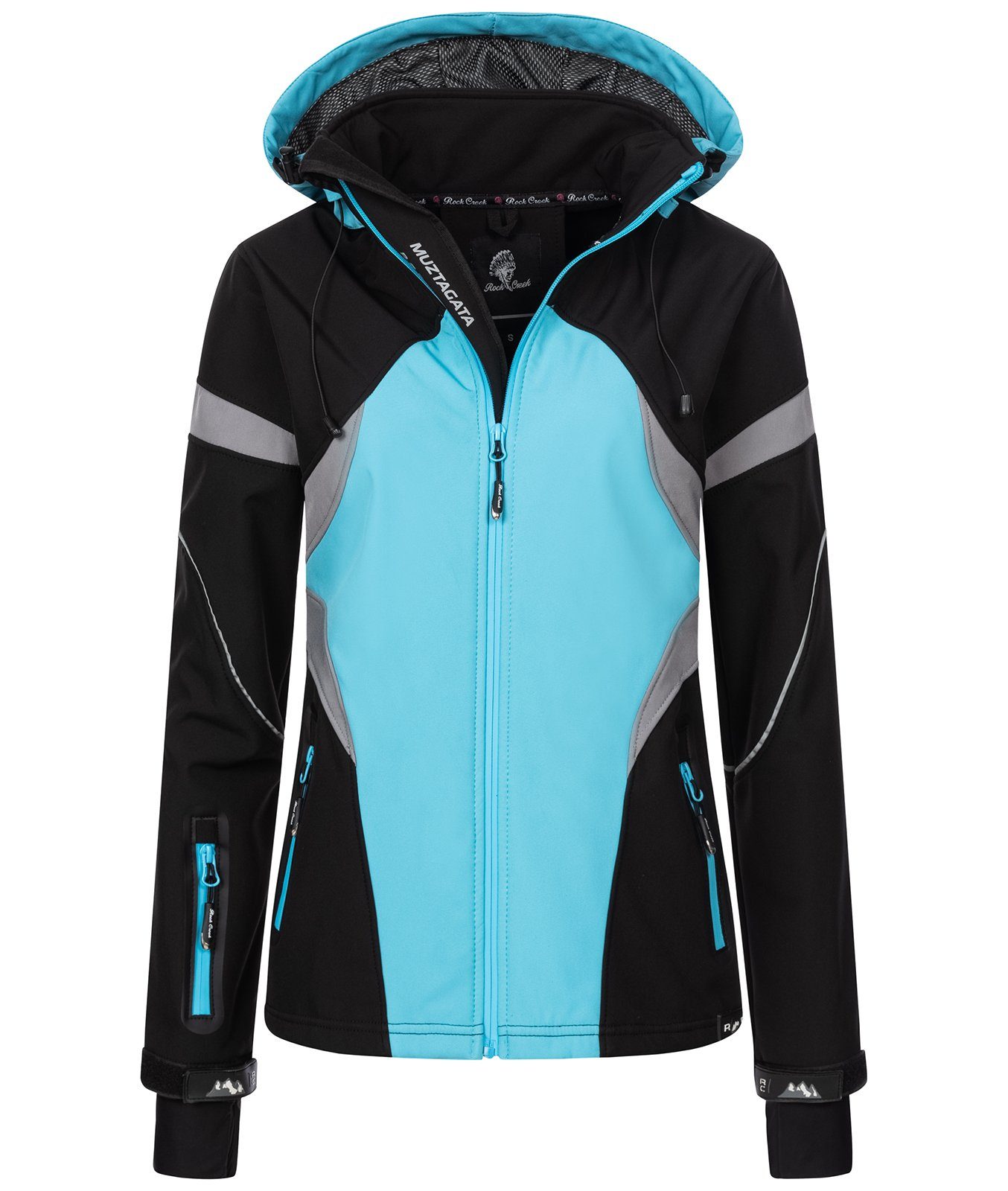 Rock Creek Softshelljacke Damen Softshelljacke Wanderjacke günstig online kaufen
