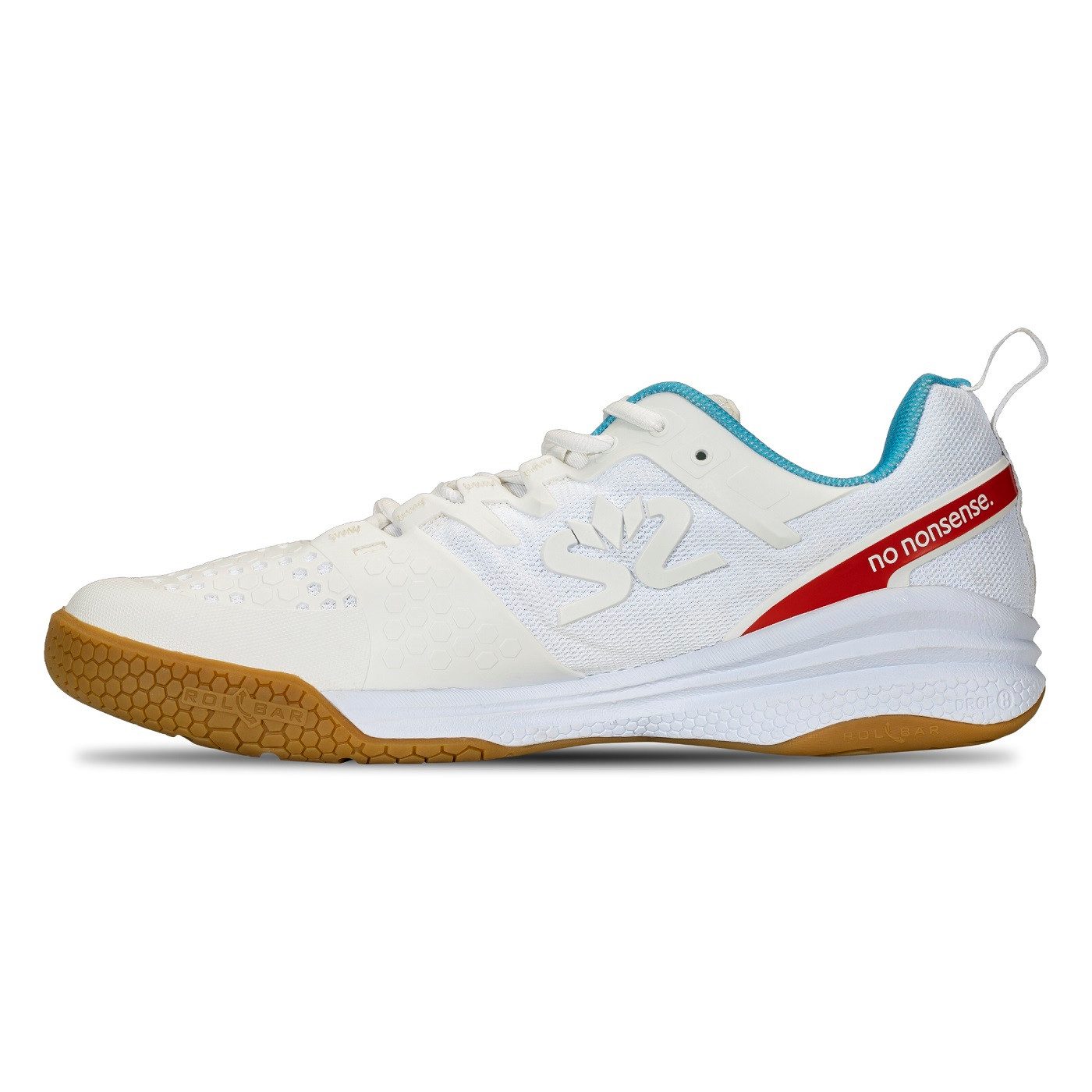 SALMING Hallen-Indoorschuhe Kobra 3 (Dämpfung) weiss/blau Herren Badmintonschuh