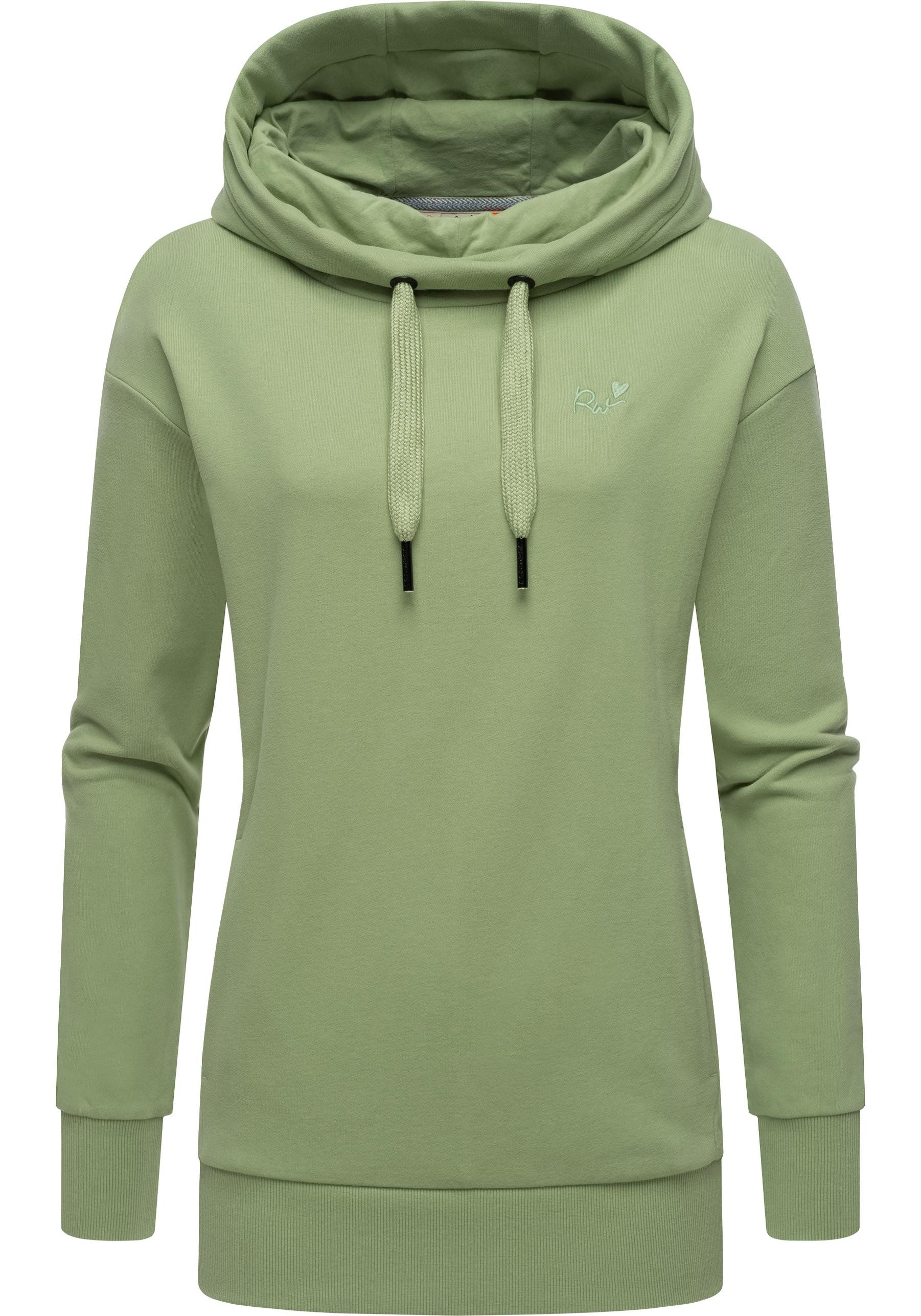 Ragwear Stehkragenpullover "Yodis" modischer Kapuzenpullover mit hohem Krag günstig online kaufen