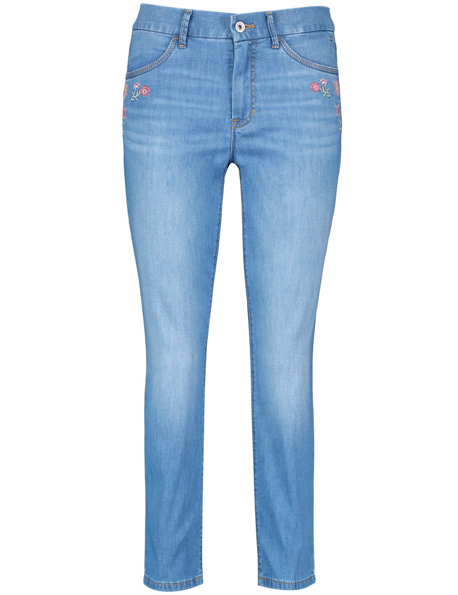 GERRY WEBER Bequeme Jeans HOSE JEANS VERKUERZT