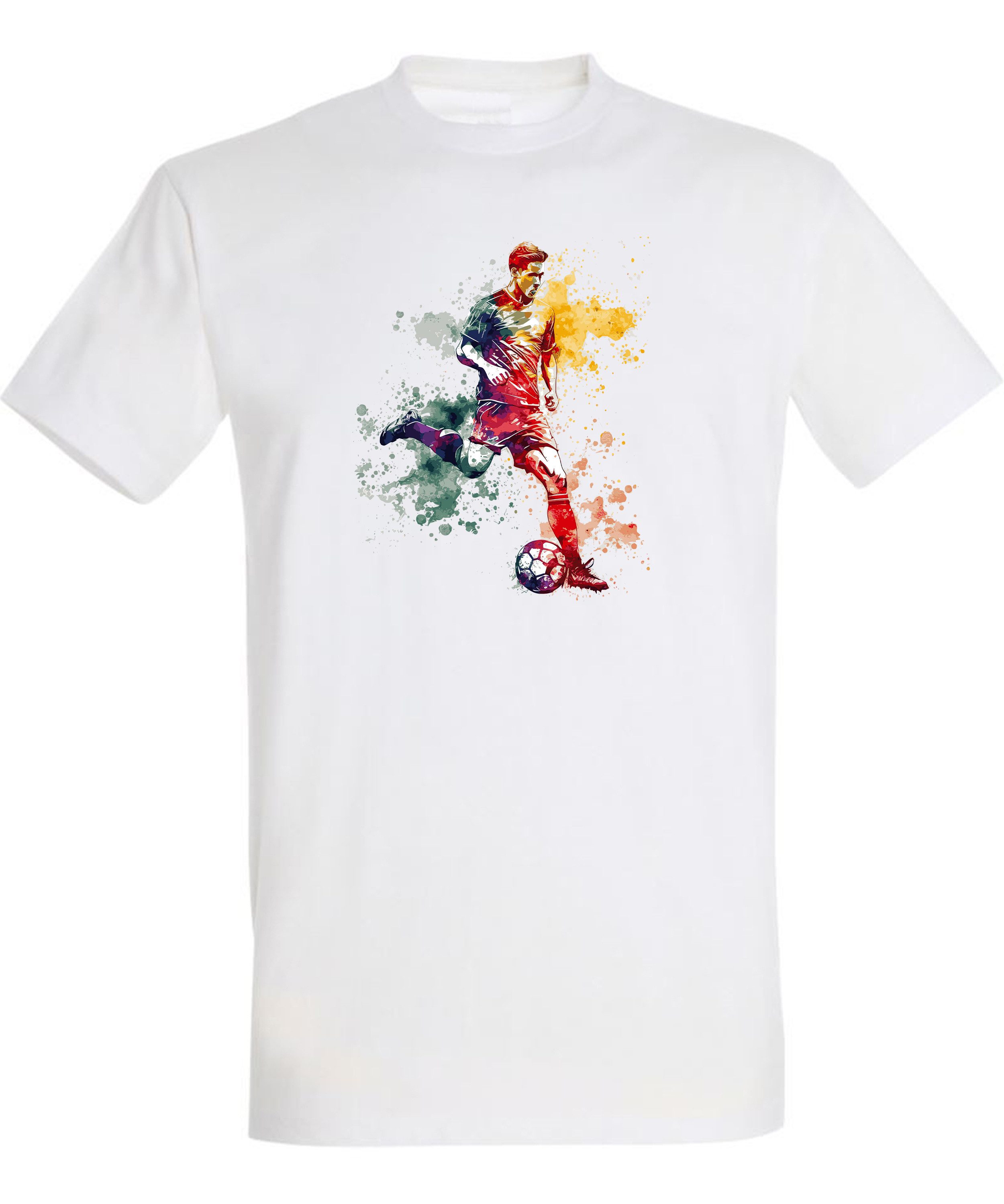 T-Shirt Fussball print shirt
