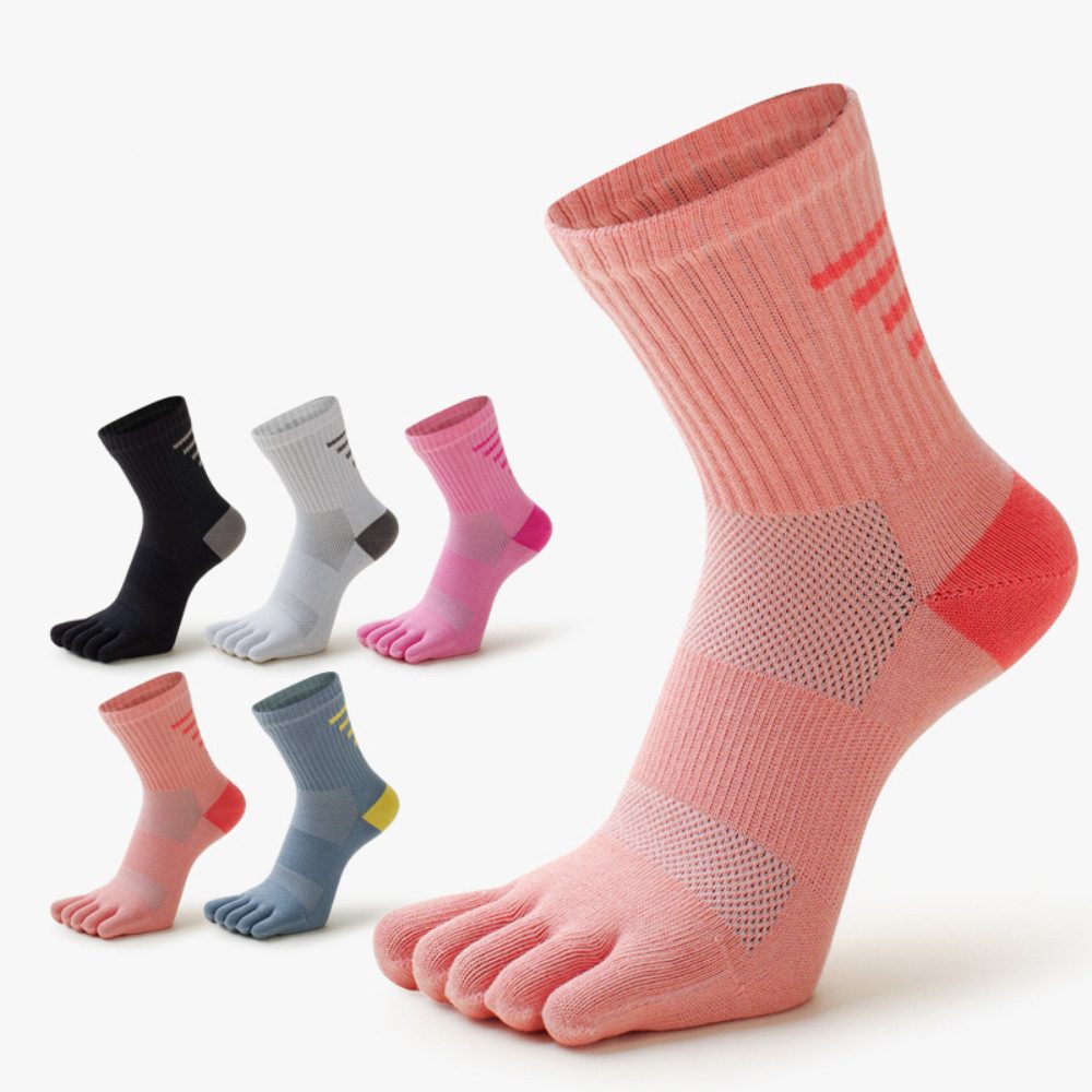 Blusmart Socken Zehensocken für Damen (Baumwolle, Tabi-Socken, 1-Paar, Spor günstig online kaufen