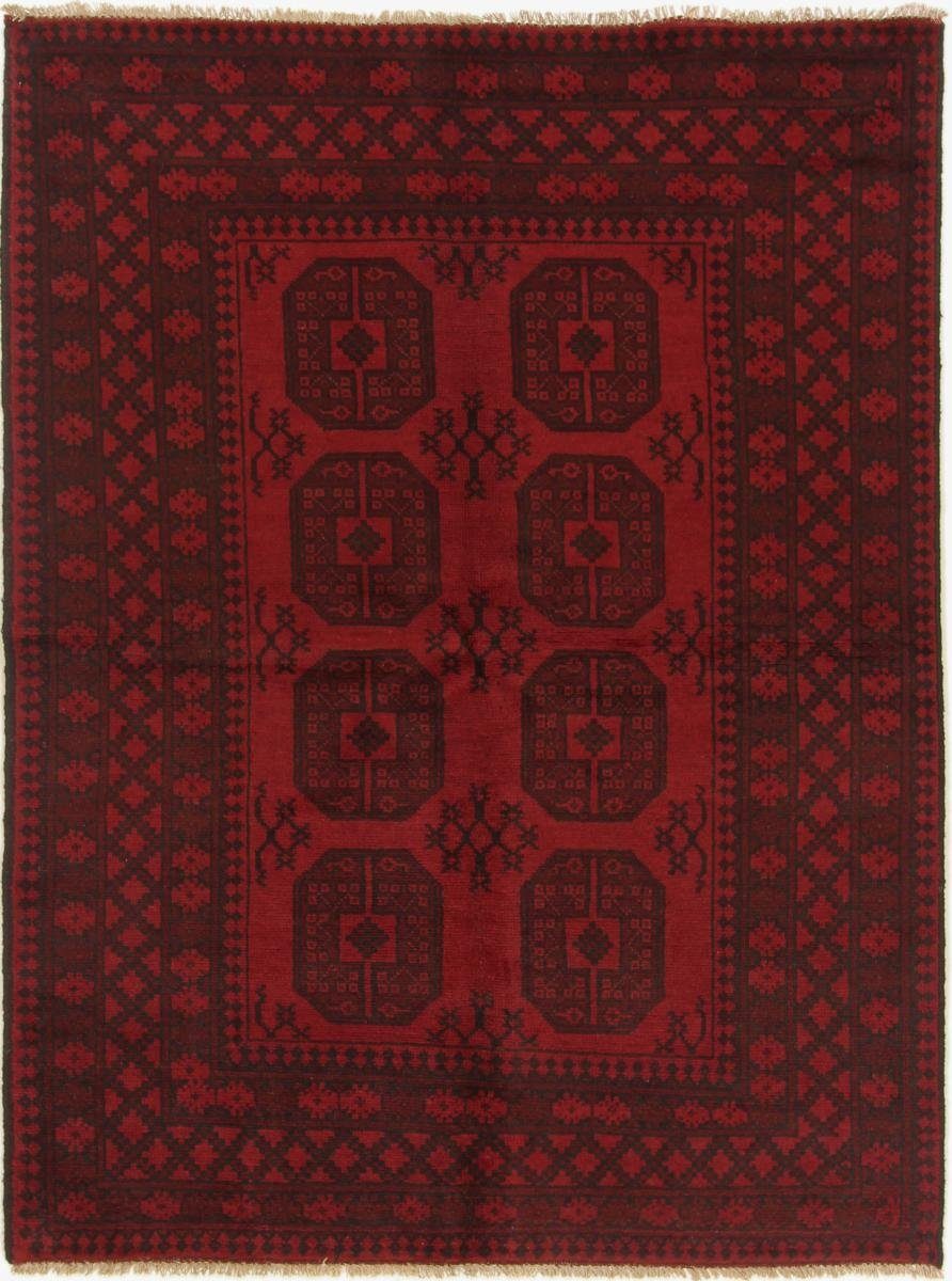 Orientteppich Afghan Akhche 145x197 Handgeknüpfter Trading, Höhe: 6 rechteckig, Orientteppich, mm Nain