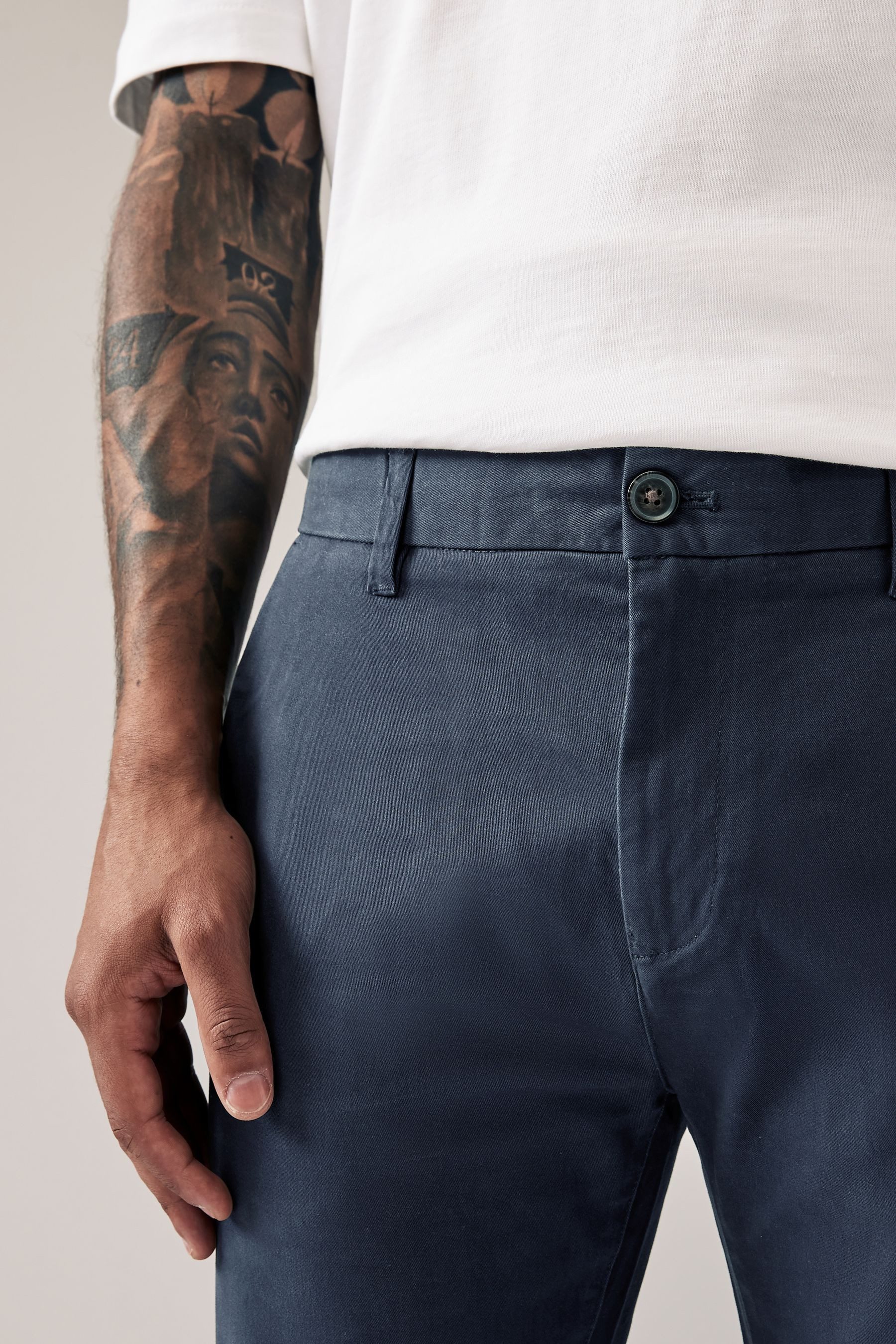 Next Chinohose Skinny Fit Chinohose mit Stretch (1-tlg)