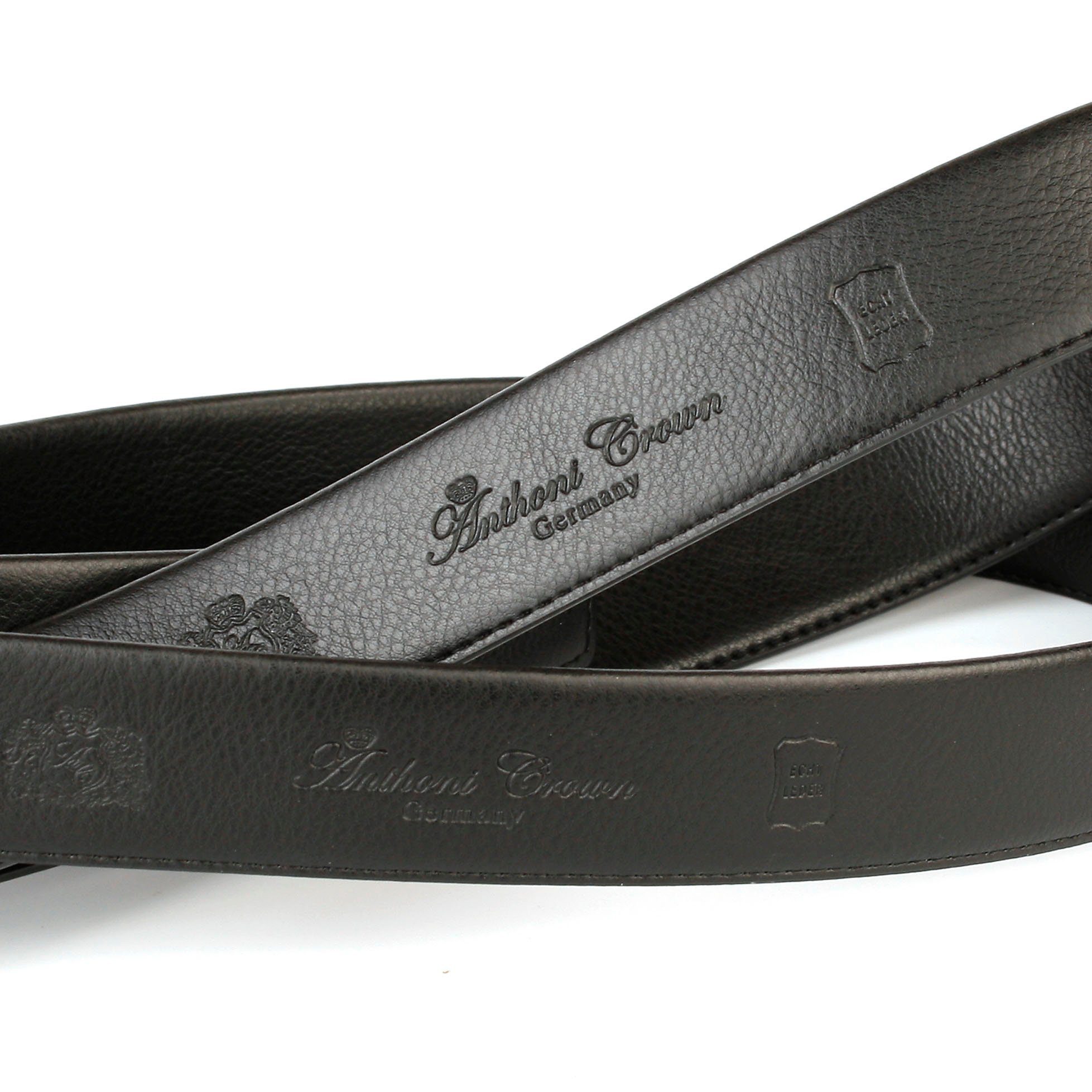 Anthoni Crown Ledergürtel für den klassischen Business Look günstig online kaufen