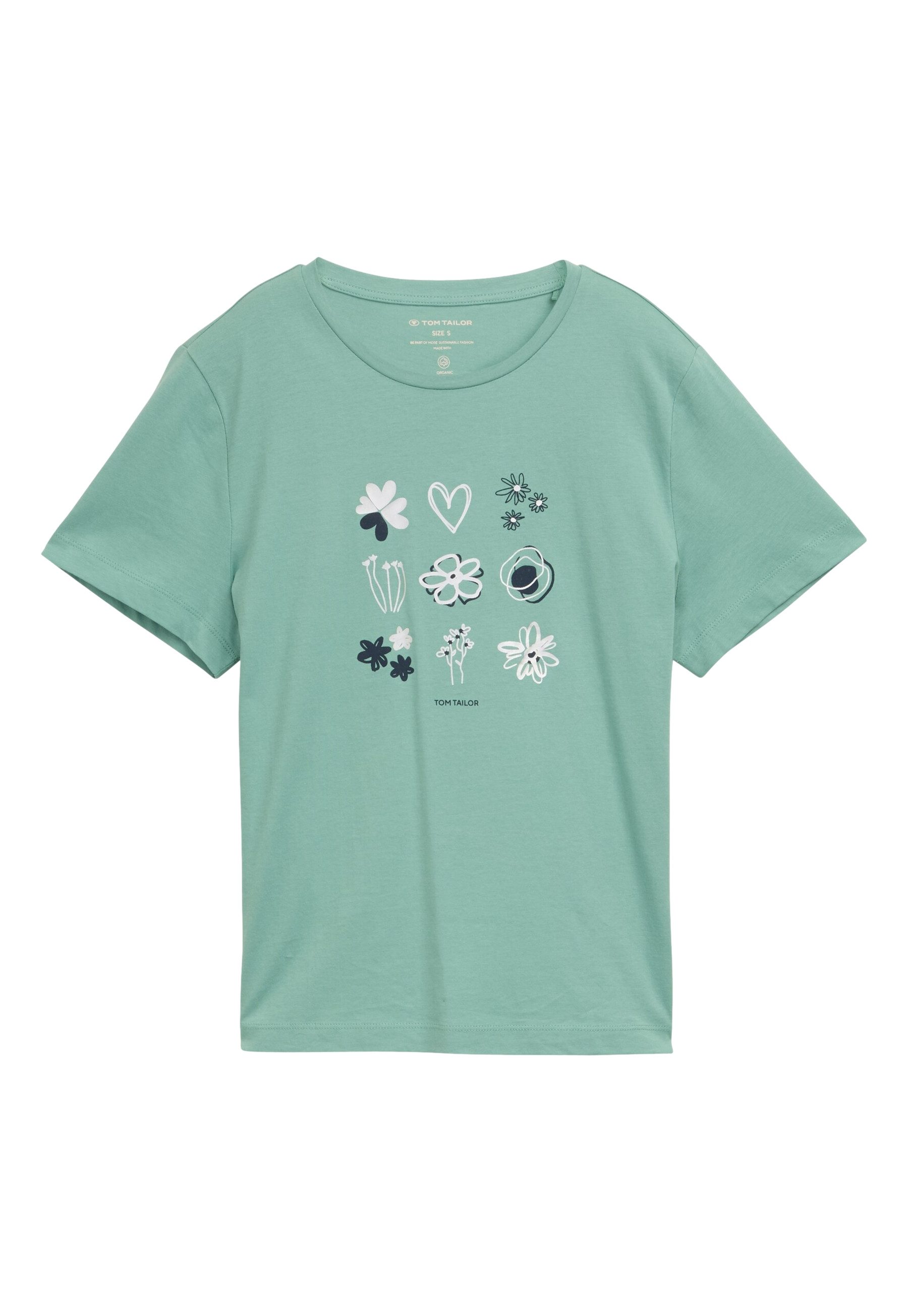 TOM TAILOR T-Shirt T-Shirt Kurzarmshirt (1-tlg., günstig online kaufen