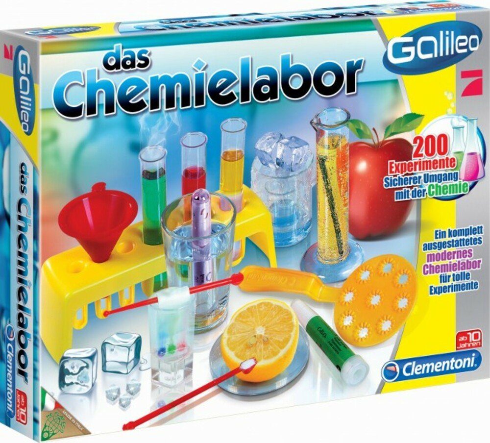 Clementoni® Experimentierkasten Das Chemielabor