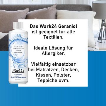 Wasserbett Wark24 Geraniol Anti-Milbenspray 500ml - Für alle Textilien (2er Pack), Wark24
