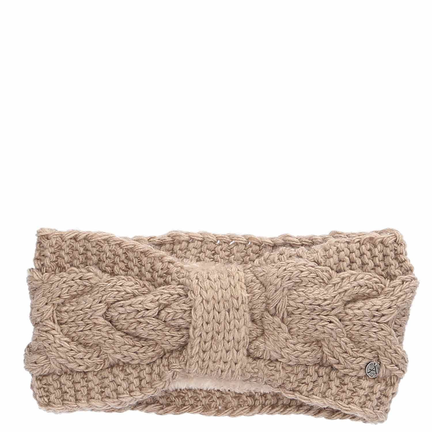 Antonio Strickmütze Antonio Stirnband Taupe (1-St) günstig online kaufen