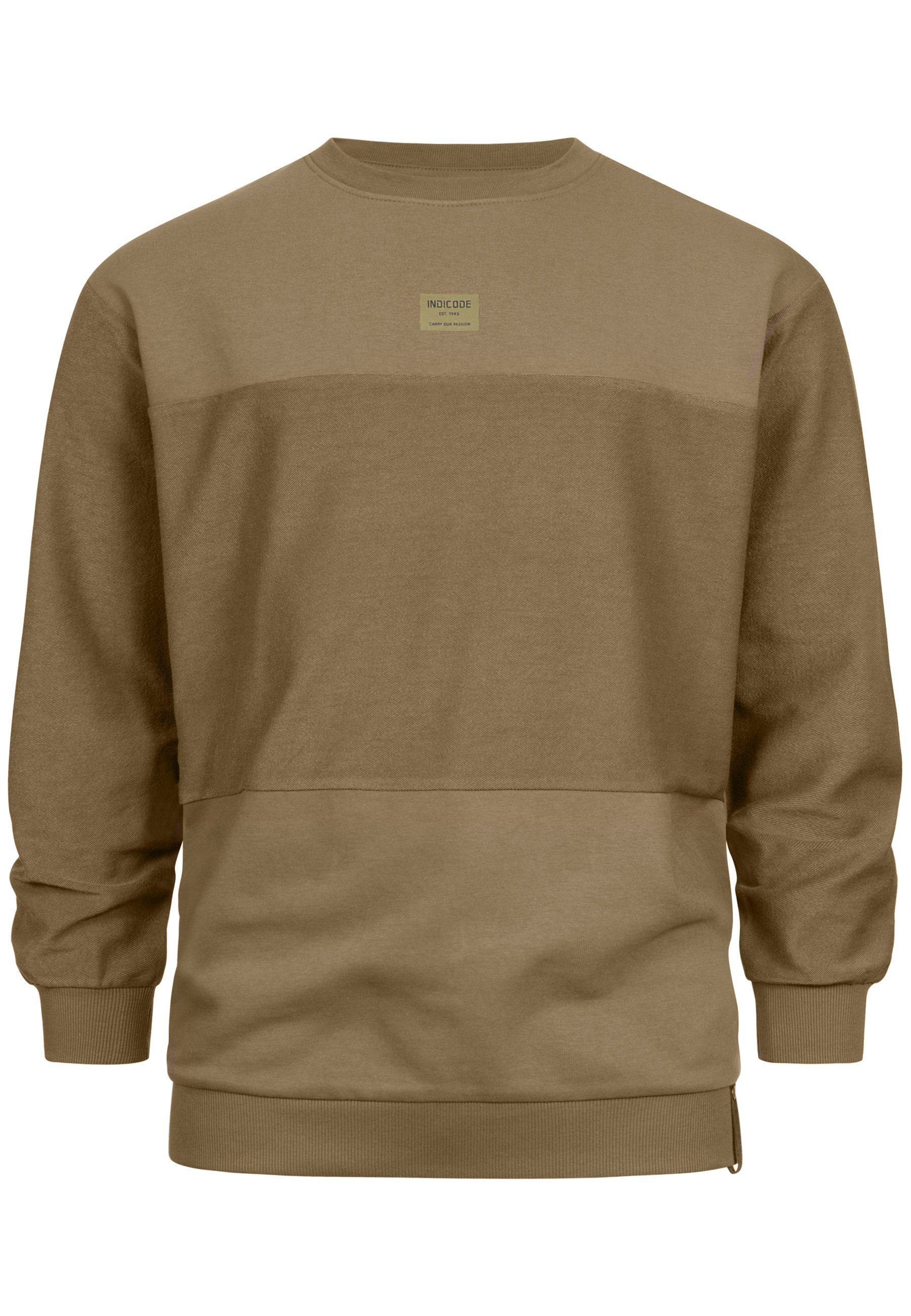 Indicode Sweater Herren INBridge Sweatshirt Herrenpulli günstig online kaufen