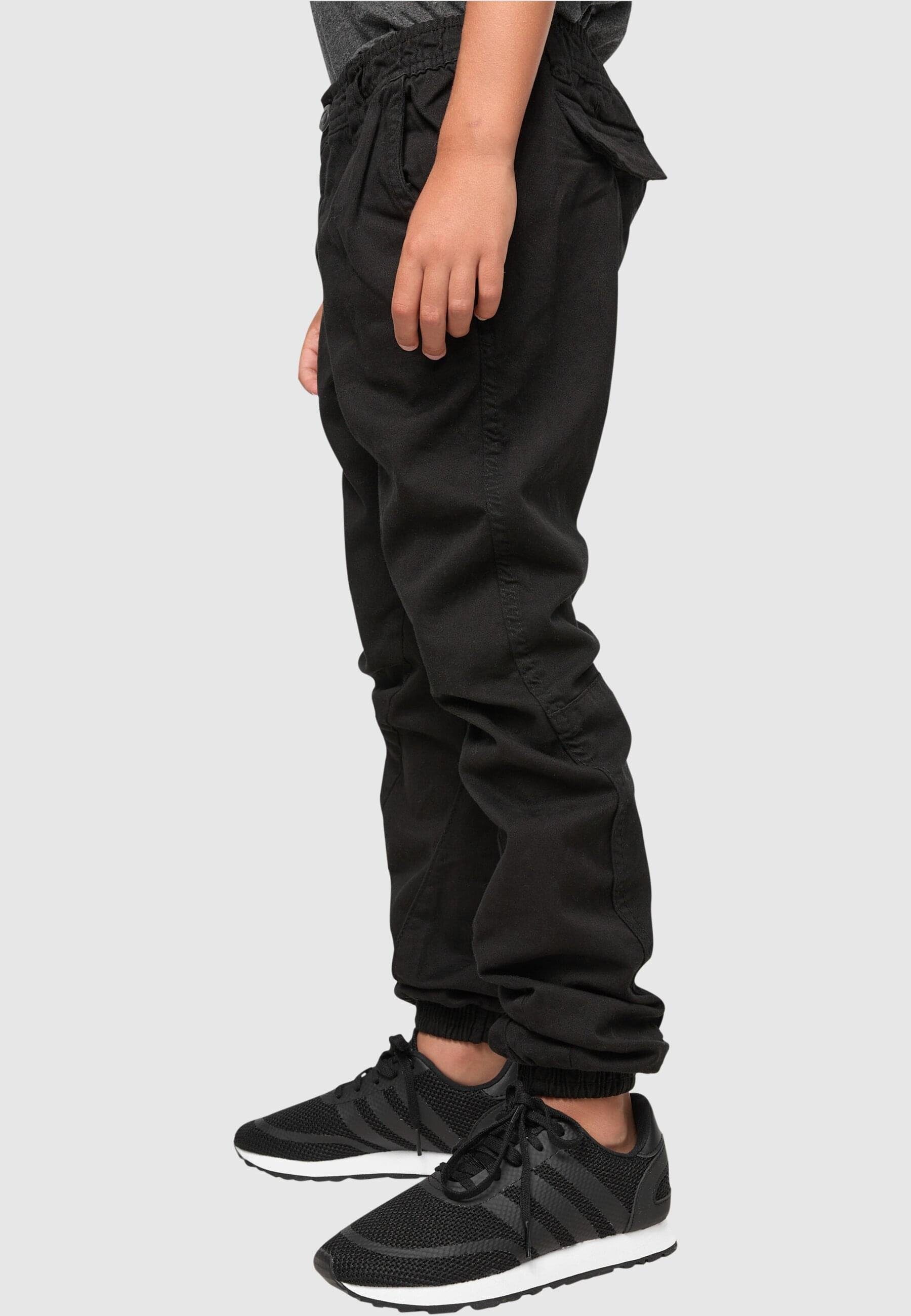 URBAN CLASSICS Stoffhose Herren Boys Stretch Pants (1-tlg) black Jogging