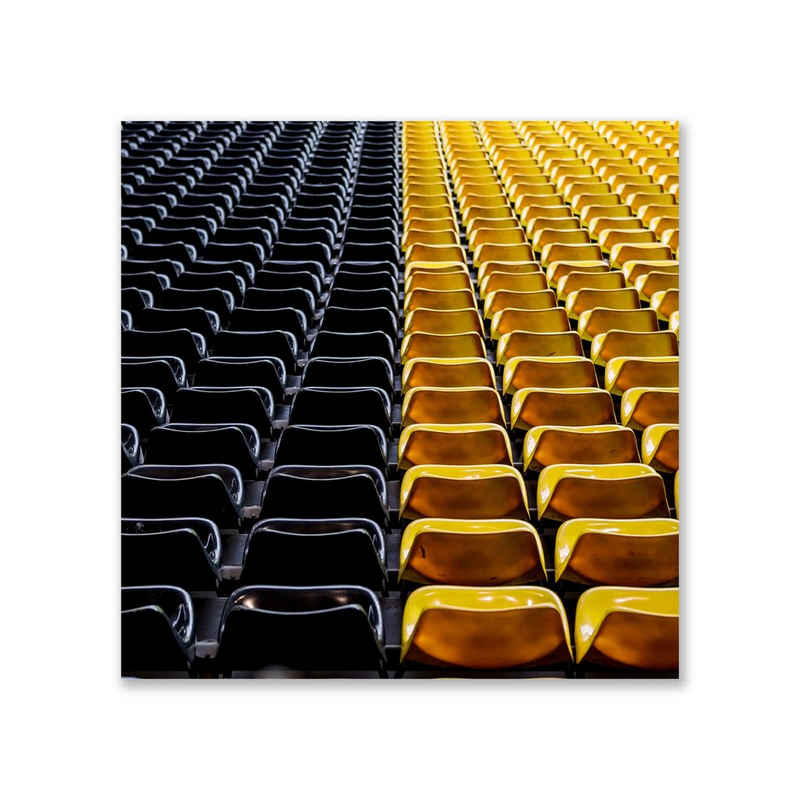 BVB Kunstdruck BVB-Kunstdruck Stadionsitze 50x50 cm, Stadion (1 St)