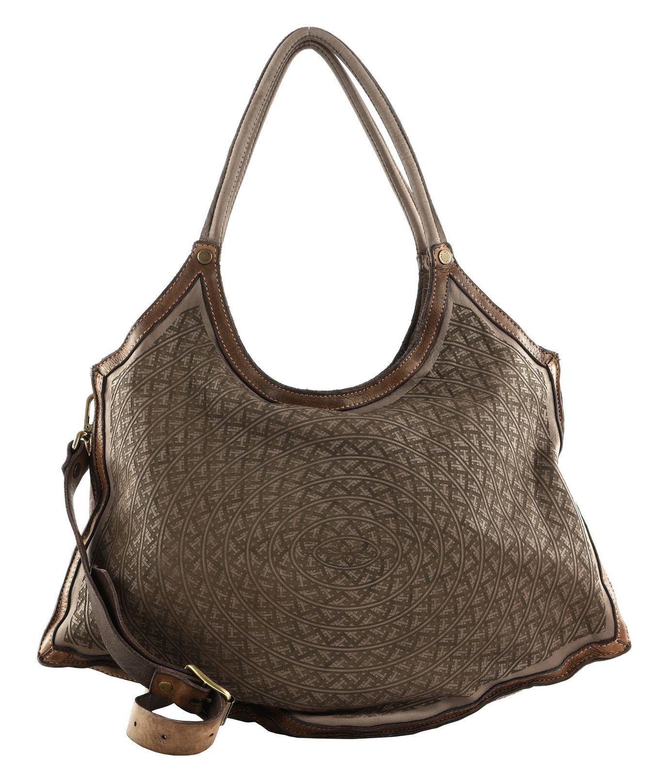 Caterina Lucchi Schultertasche Shopping Bag, aus echtem Kalbsleder