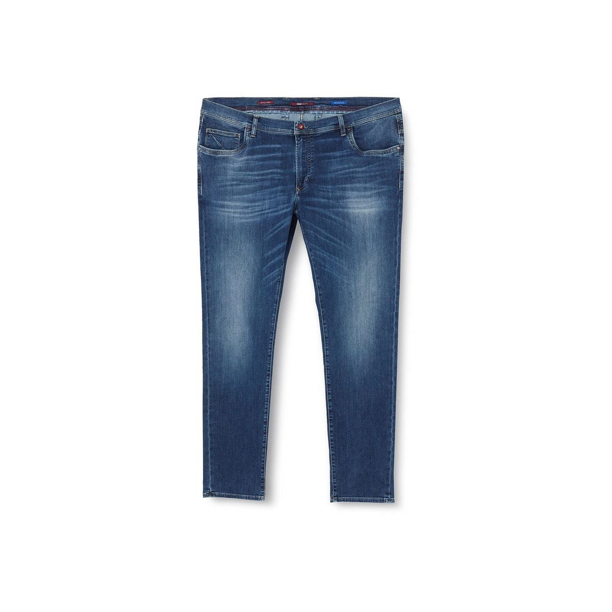Authentic fit Pioneer Stoffhose (1-tlg) Jeans hell-blau regular