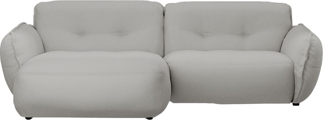 BETYPE Ecksofa Be Fluffy Mega Sofa, bequem, viel Platz, Breite 289cm, L-Form, Softes Sitzgefühl, moderne Kedernaht, hochwertiger Bezug