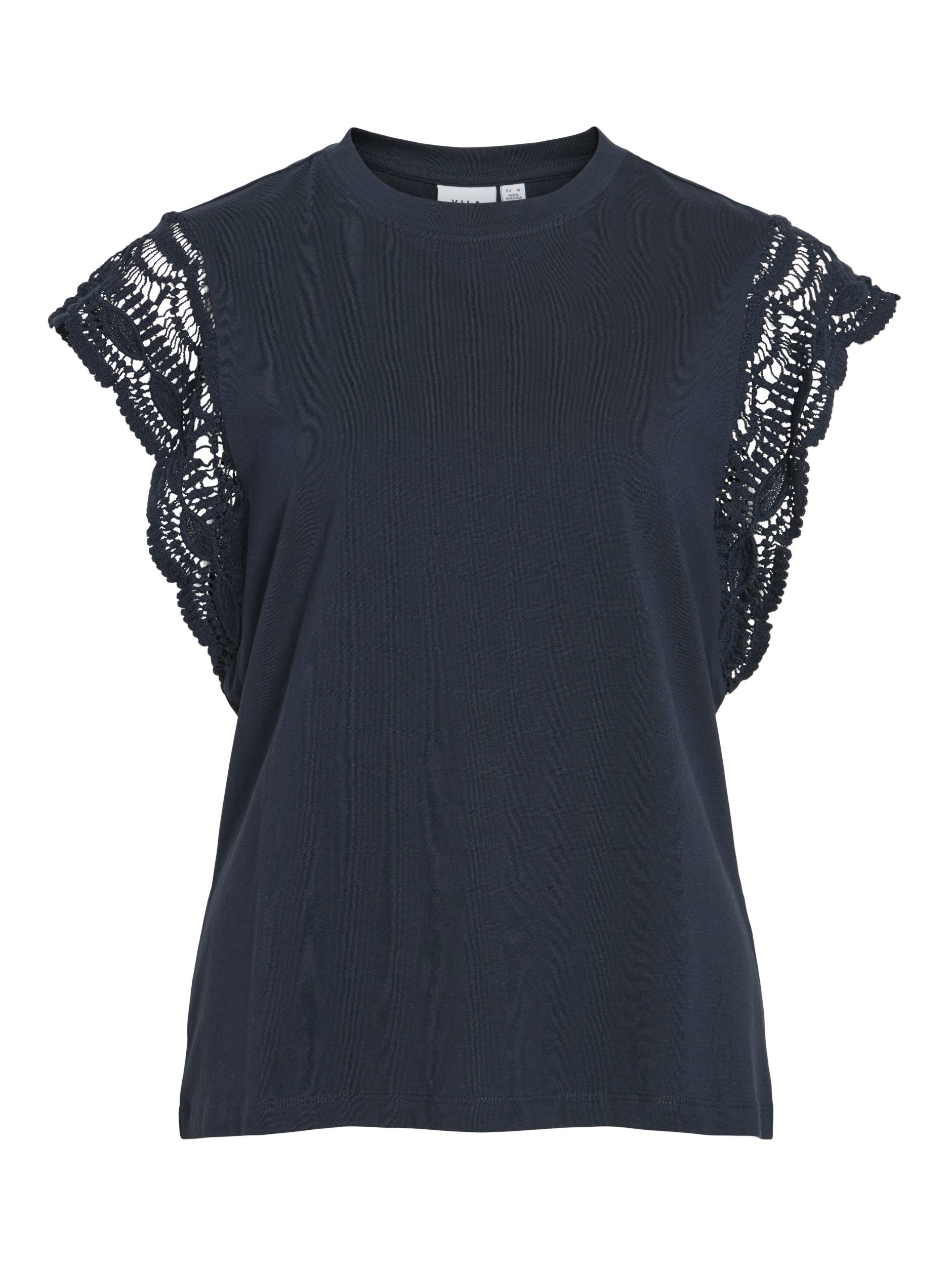 Vila Blusentop VIMANDALA O-NECK S/L TOP
