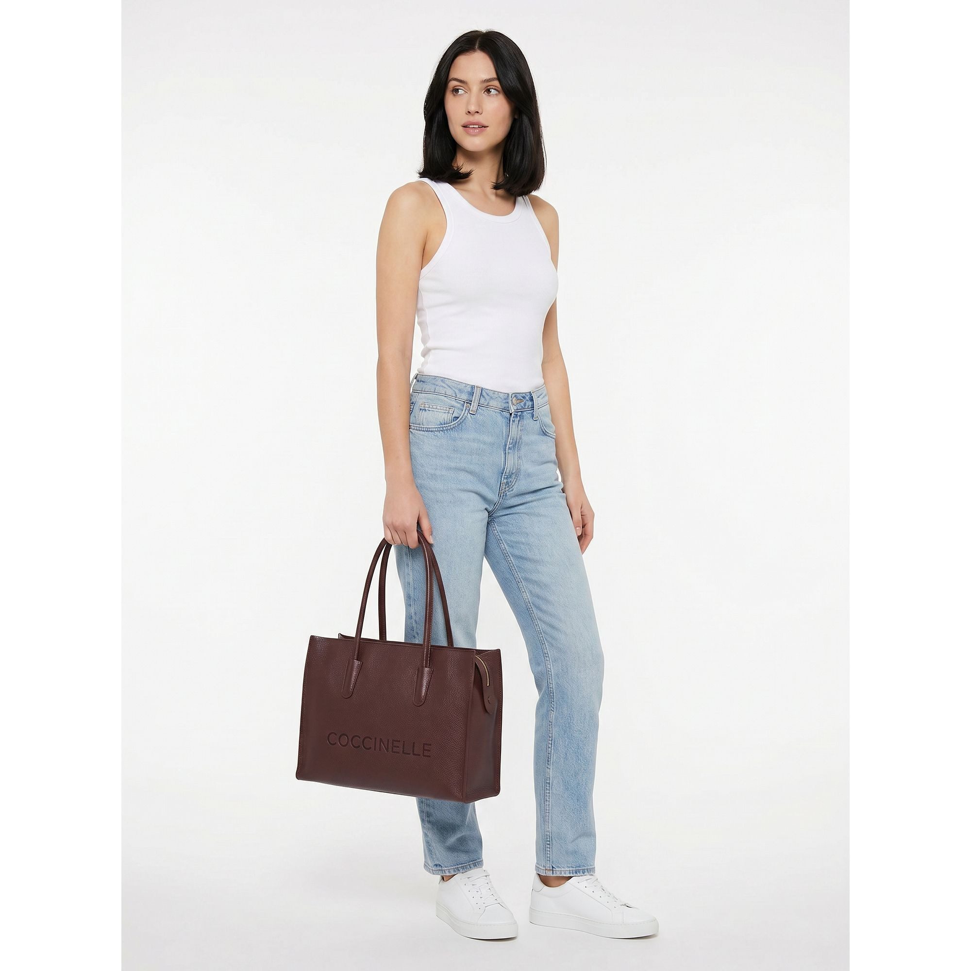 COCCINELLE Shopper Myrtha, Leder