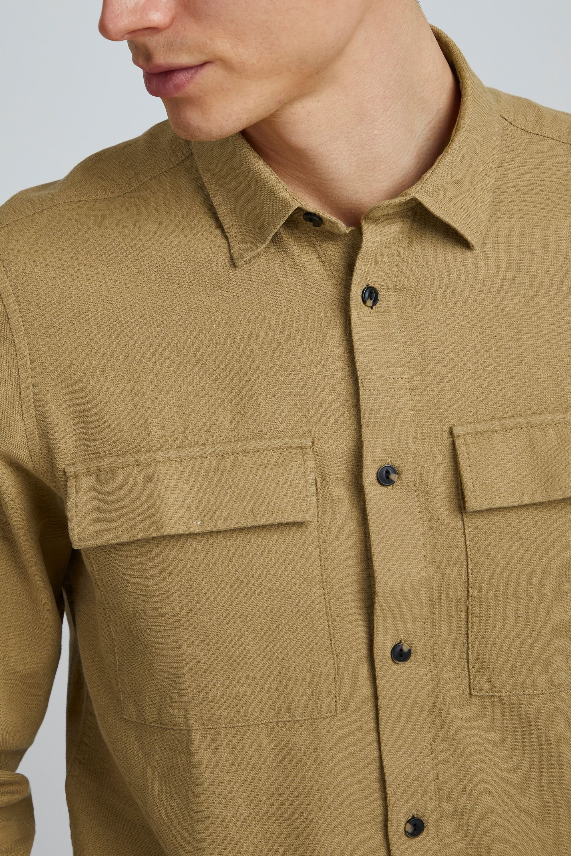 11 Project Langarmhemd PRBronson Modisches Hemd