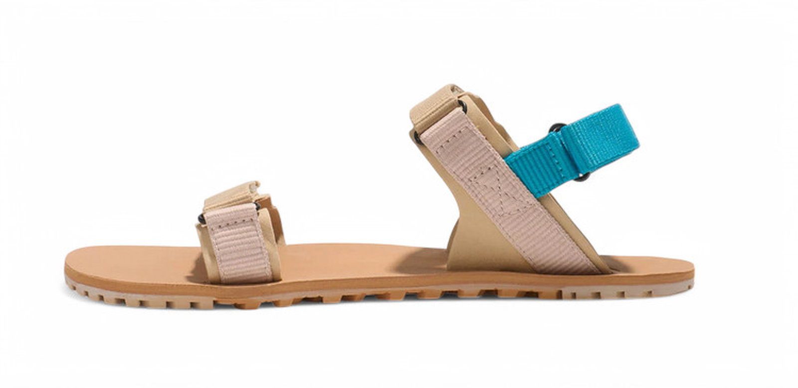 Xero Shoes D-Trail beigebraun/blau Damen Sandale