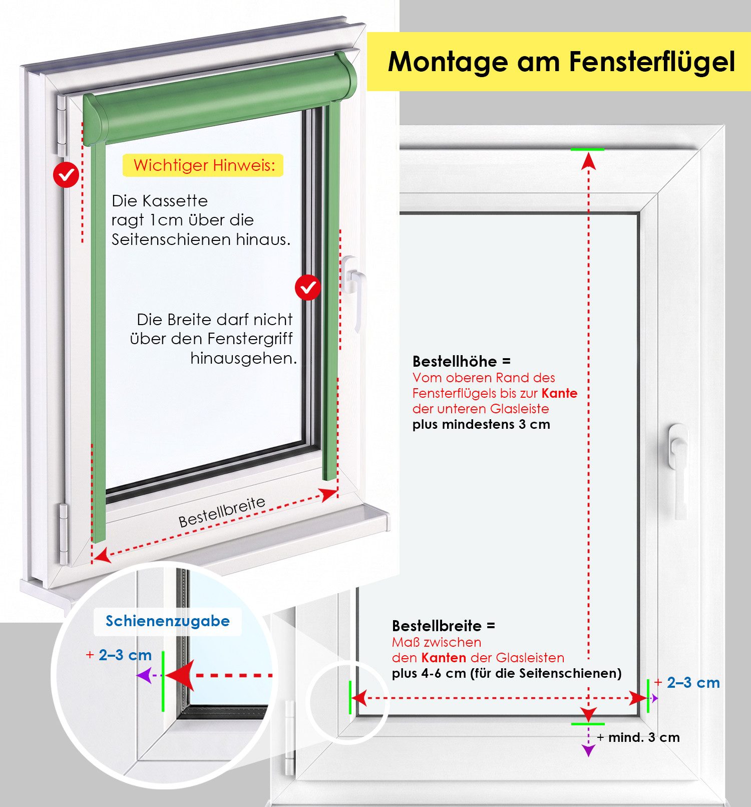 Rollo Premium Kassettenrollo mit Seitenschienen, DomDeco, blickdicht, ohne Bohren, durch Kleben oder Schrauben