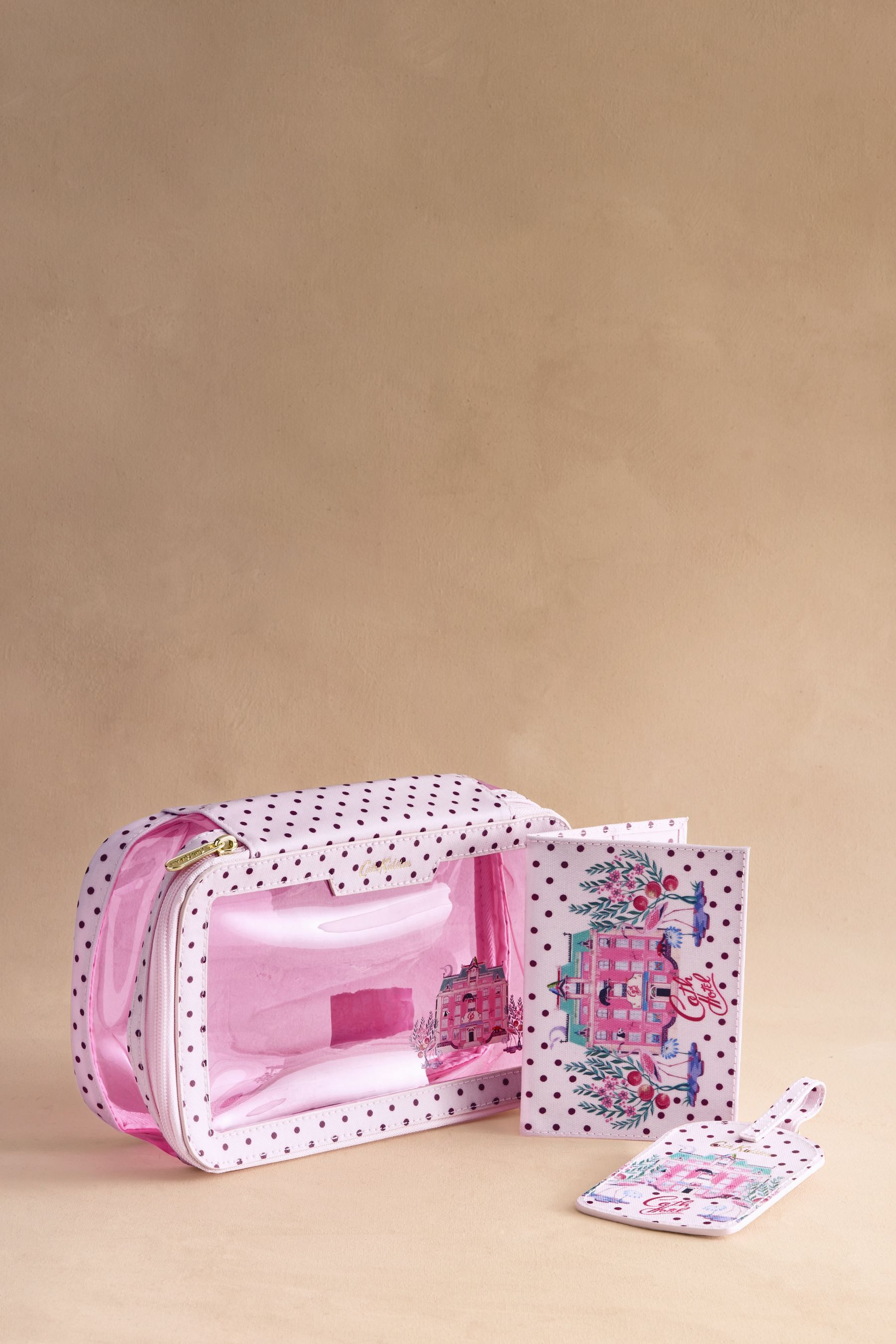 Cath Kidston Taschenorganizer Cath Kidston Accessoire-Set für die Reise (3-tlg)