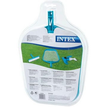 Intex Reinigungsbürsten-Set INTEX Reinigungs-Set Basic (Laubkescher, Beckenbürste, Bodensauger)