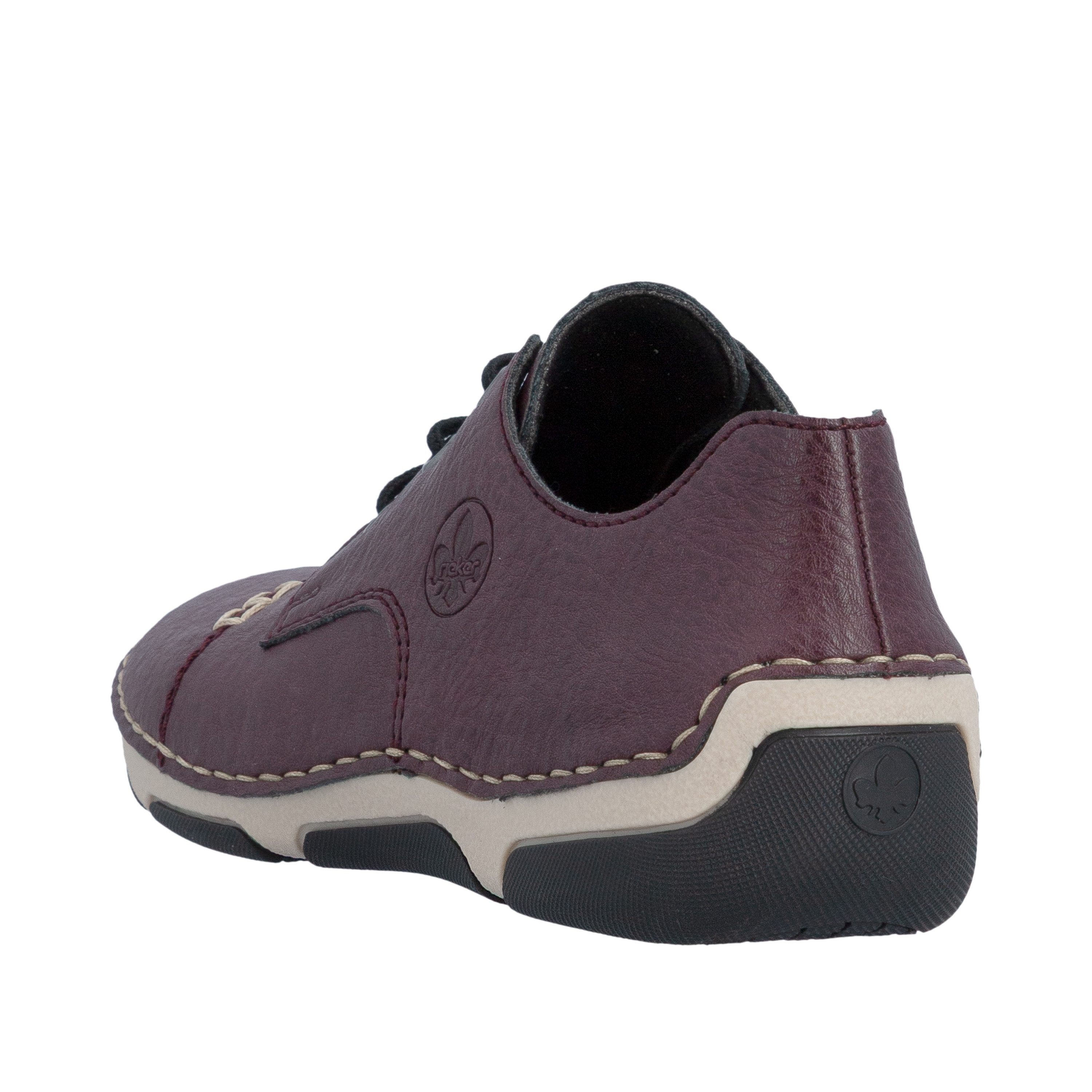 Rieker Sneaker Schnürschuh, Halbschuh, Freizeitsneaker mit Label