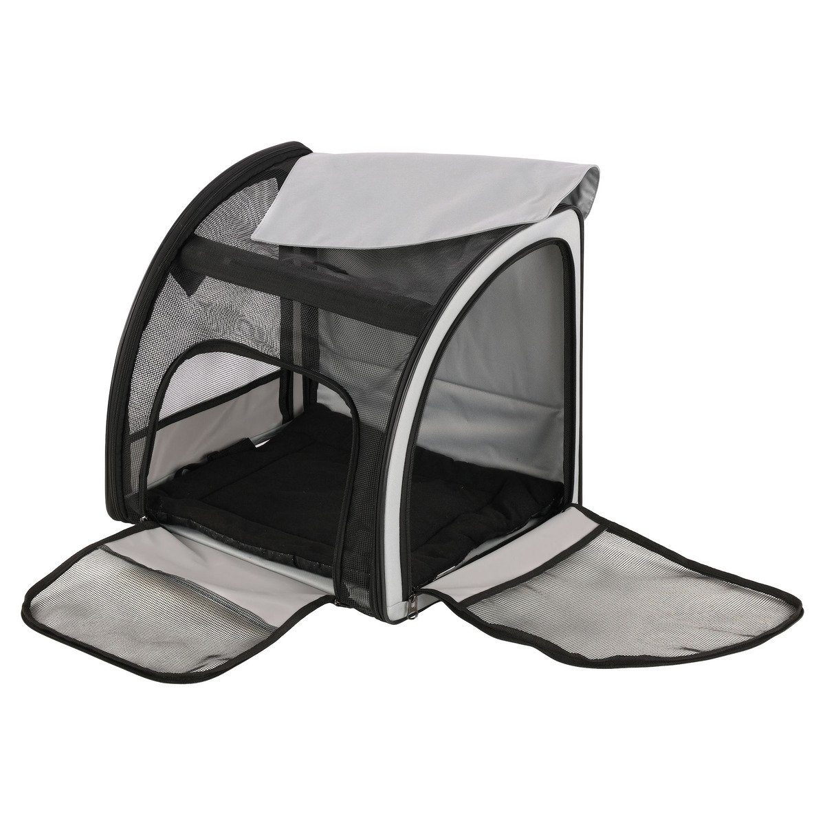 Flamingo Tier-Autobett Autositz Rey hellgrau günstig online kaufen