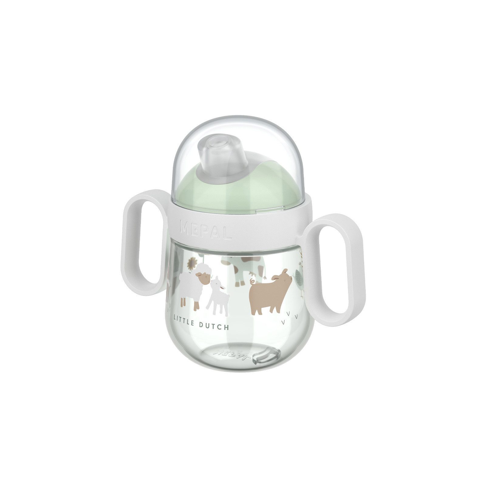 Mepal Kinderbecher Mio (2025) Antitropf-Trinklernbecher 200 ml, 1-tlg., Polypropylen, Silikon, Tritan