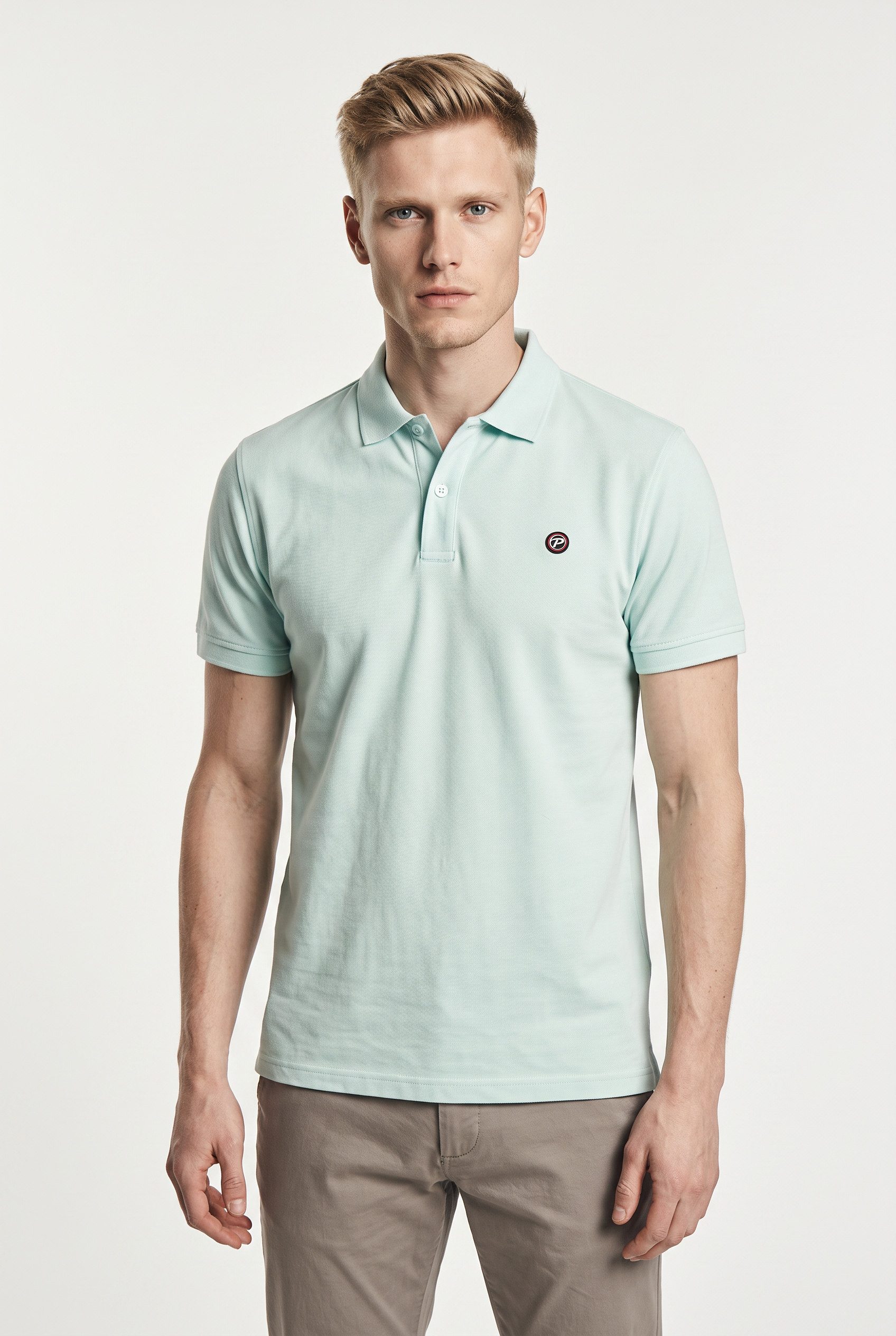 Petrol Industries Poloshirt mit Logo Stickerei